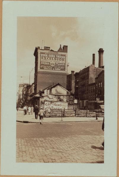 Manhattan: West Street - Christopher Street, 1937