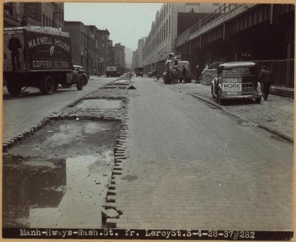 Manhattan: Washington Street - Leroy Street, 1932–1937
