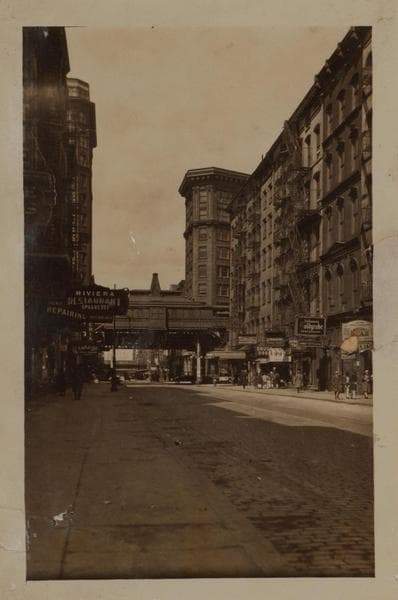 Manhattan: Chambers Street - Church Street, 1928