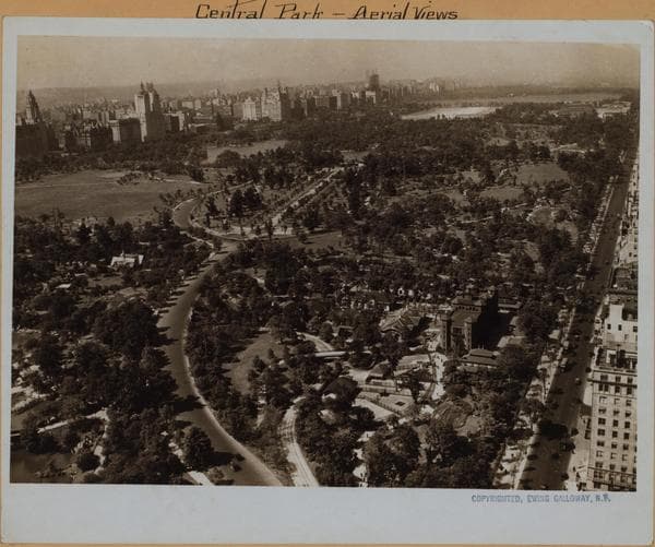 Manhattan: Central Park., 1930