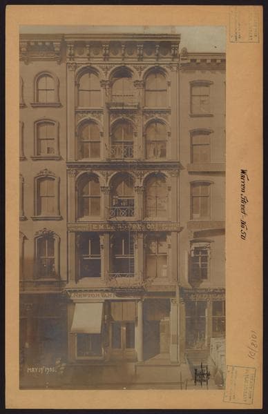 Manhattan: Warren Street - West Broadway, 1905