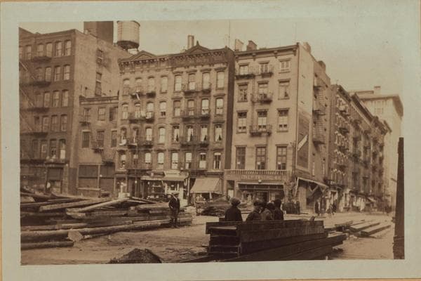Manhattan: Houston Street (West - Thompson Street, 1929