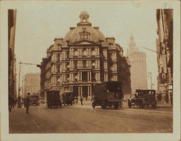 Manhattan: Park Row - Broadway, 1925