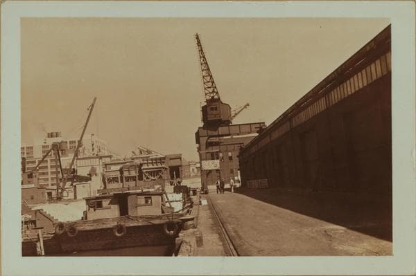 North (Hudson) River - Pier 93 [New York State Barge Canal Terminal.], 1936