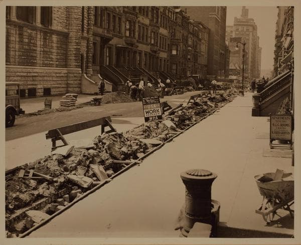 Manhattan: 76th Street (West) - Columbus Avenue, 1936
