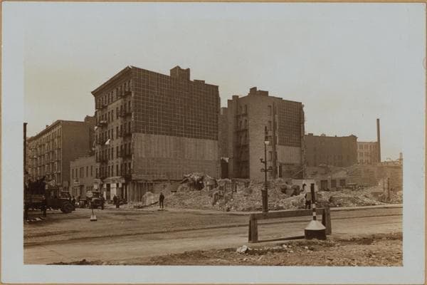 Manhattan: Houston Street (East) - Tompkins Street, 1936