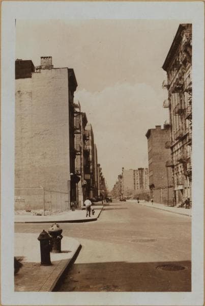 Manhattan: Broome Street - Cannon Street, 1939