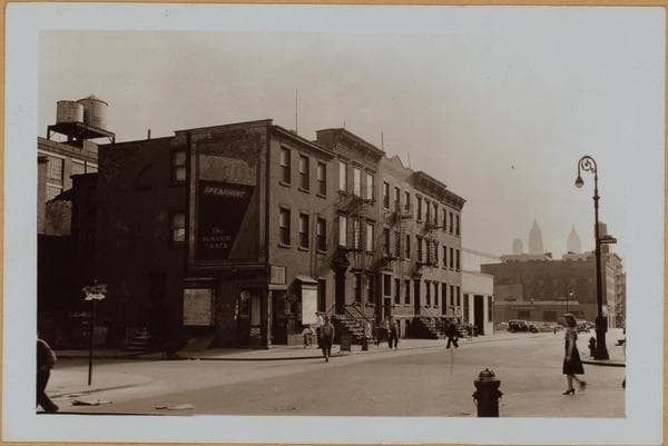 Manhattan: Cherry Street - Montgomery Street, 1937–1939