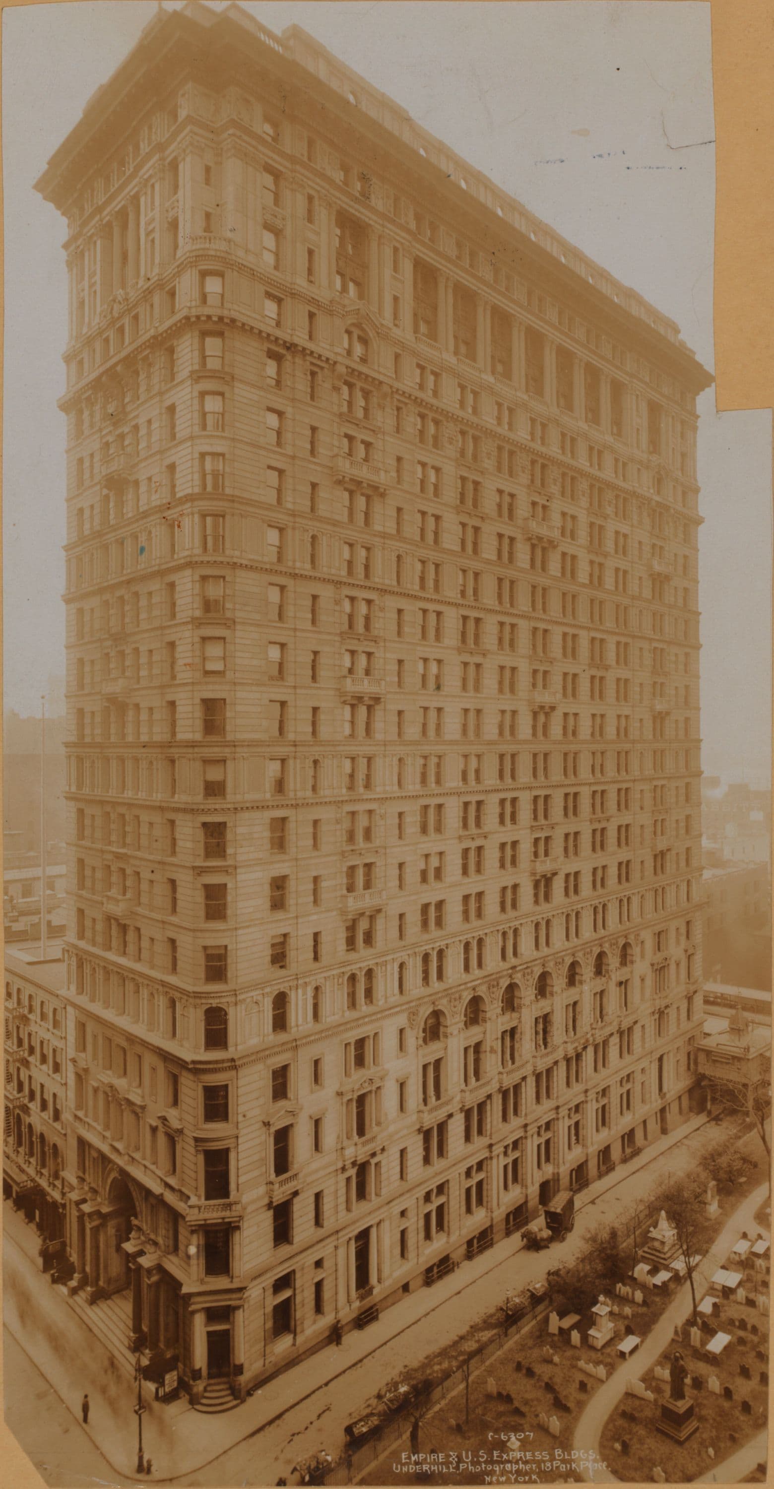 Manhattan: Broadway - Rector Street, 1915