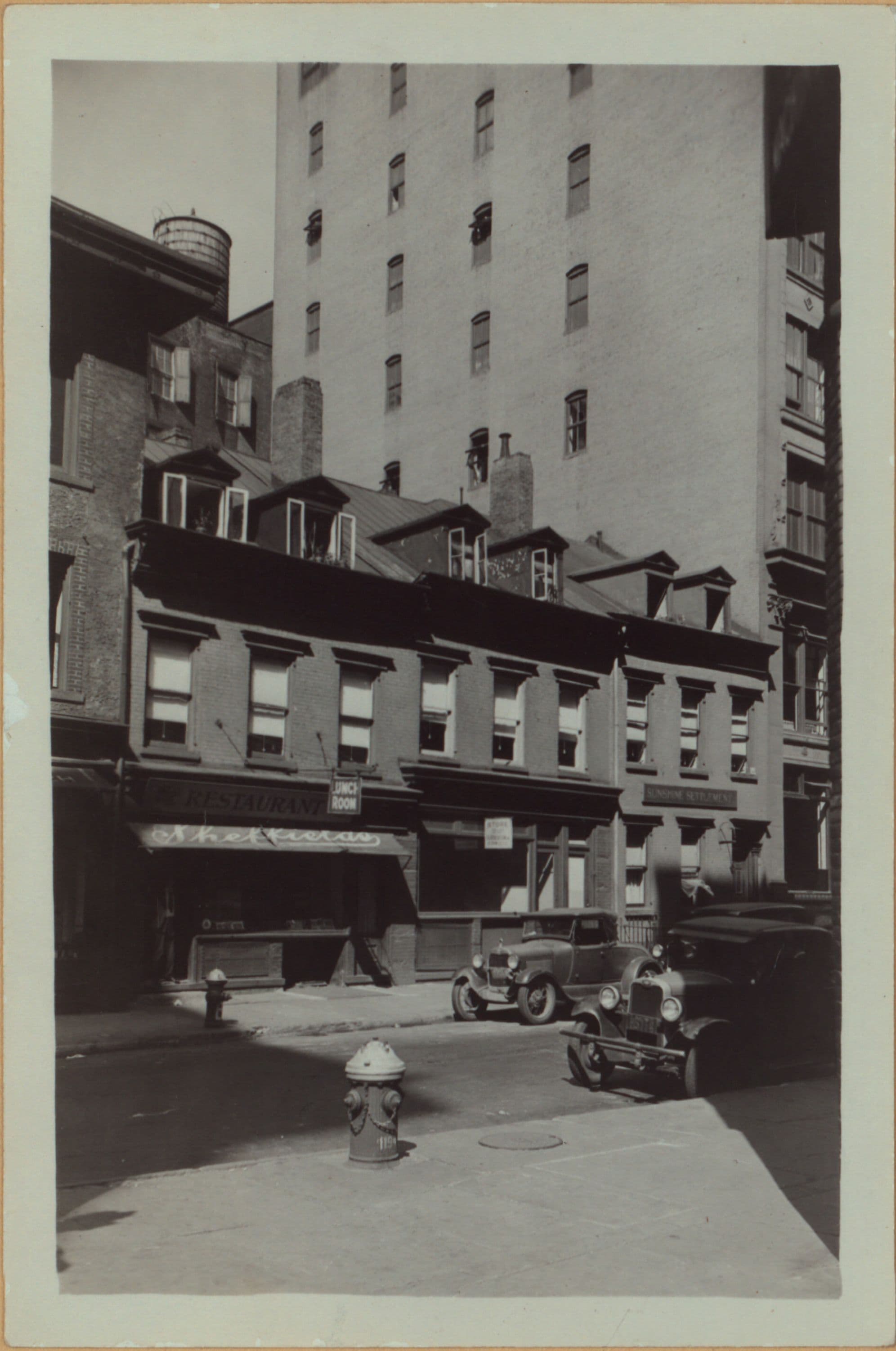 Manhattan: White Street - Centre Street, 1933–1938