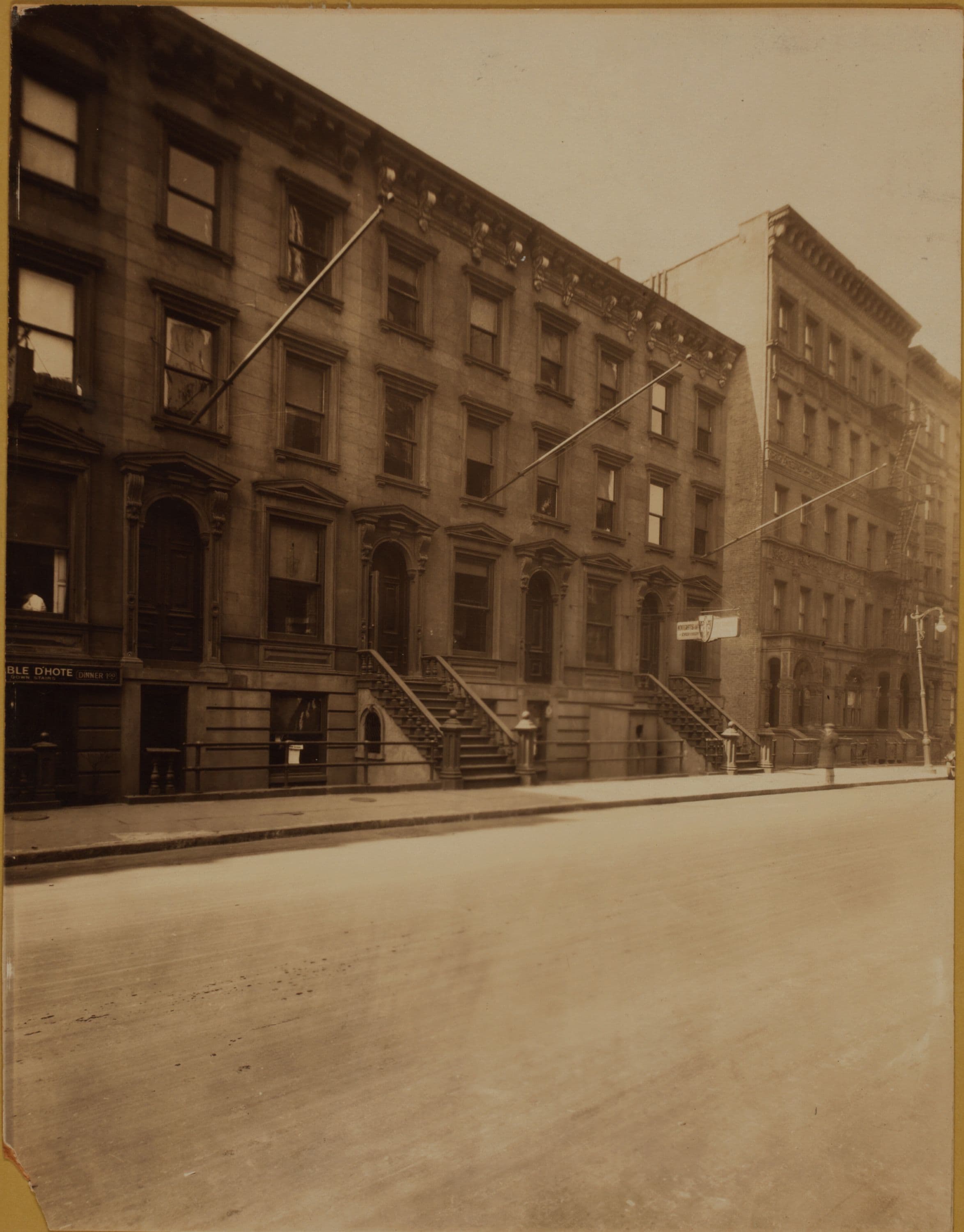 Manhattan: 51st Street - 8th Avenue, 1924