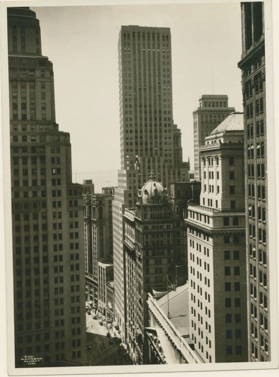 Broad Street - Wall Street, looking south