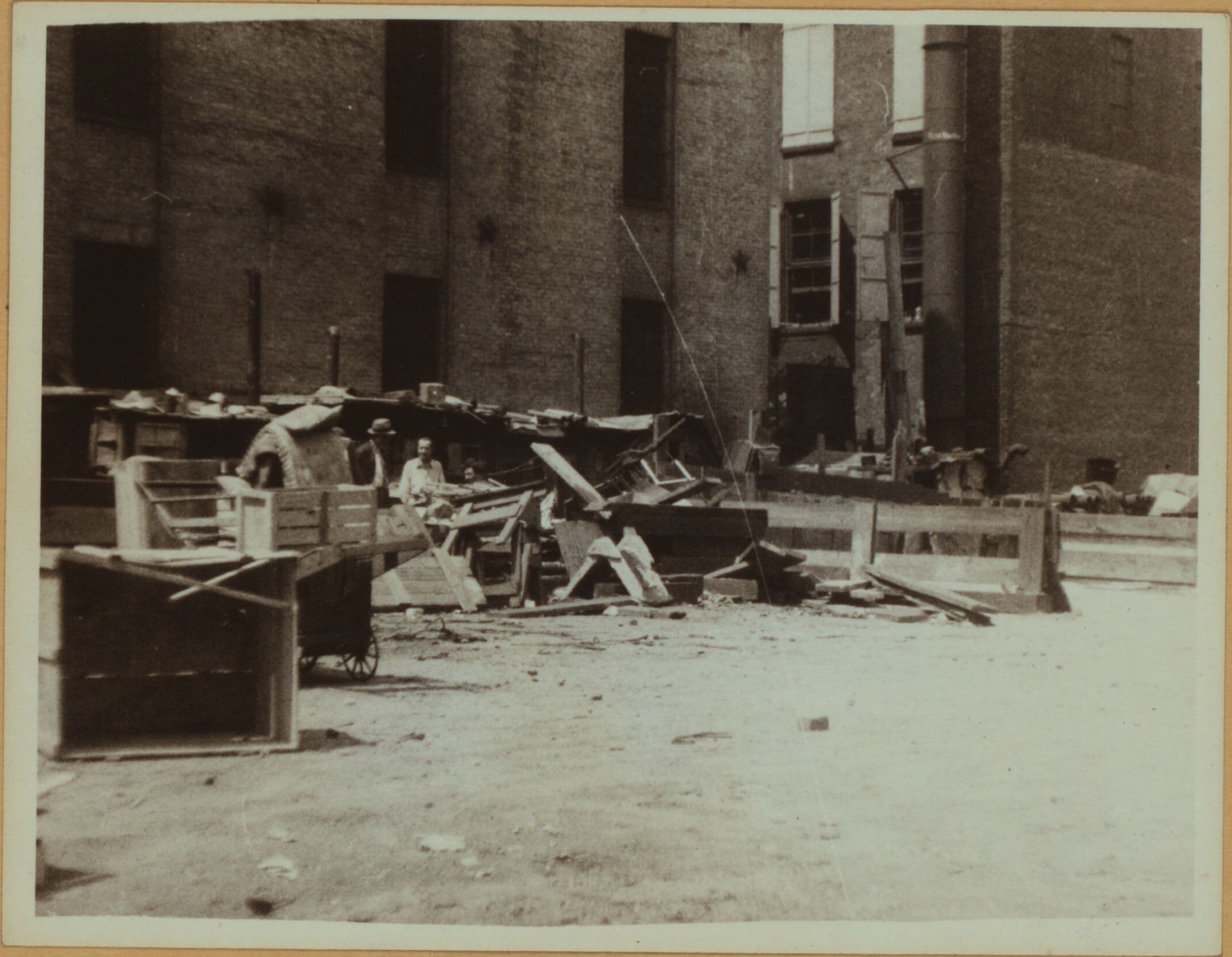 Squatters Colony on Houston Street.