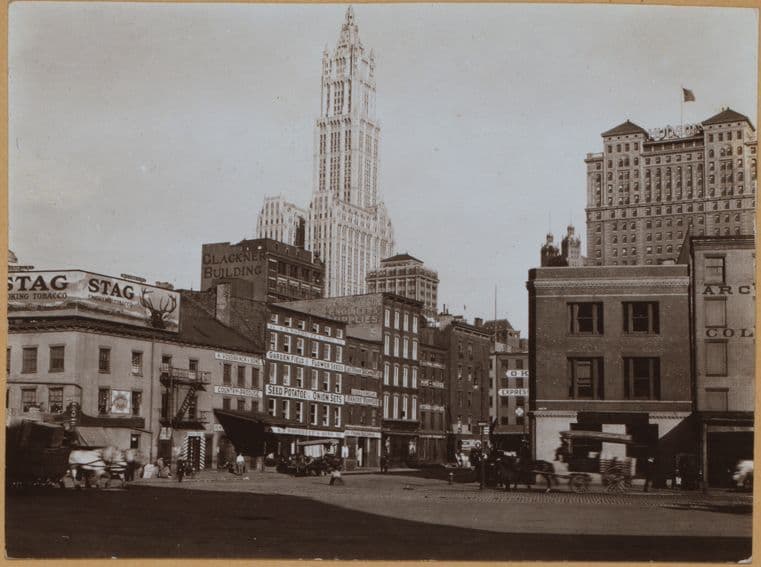 Manhattan: Dey Street - West Street
