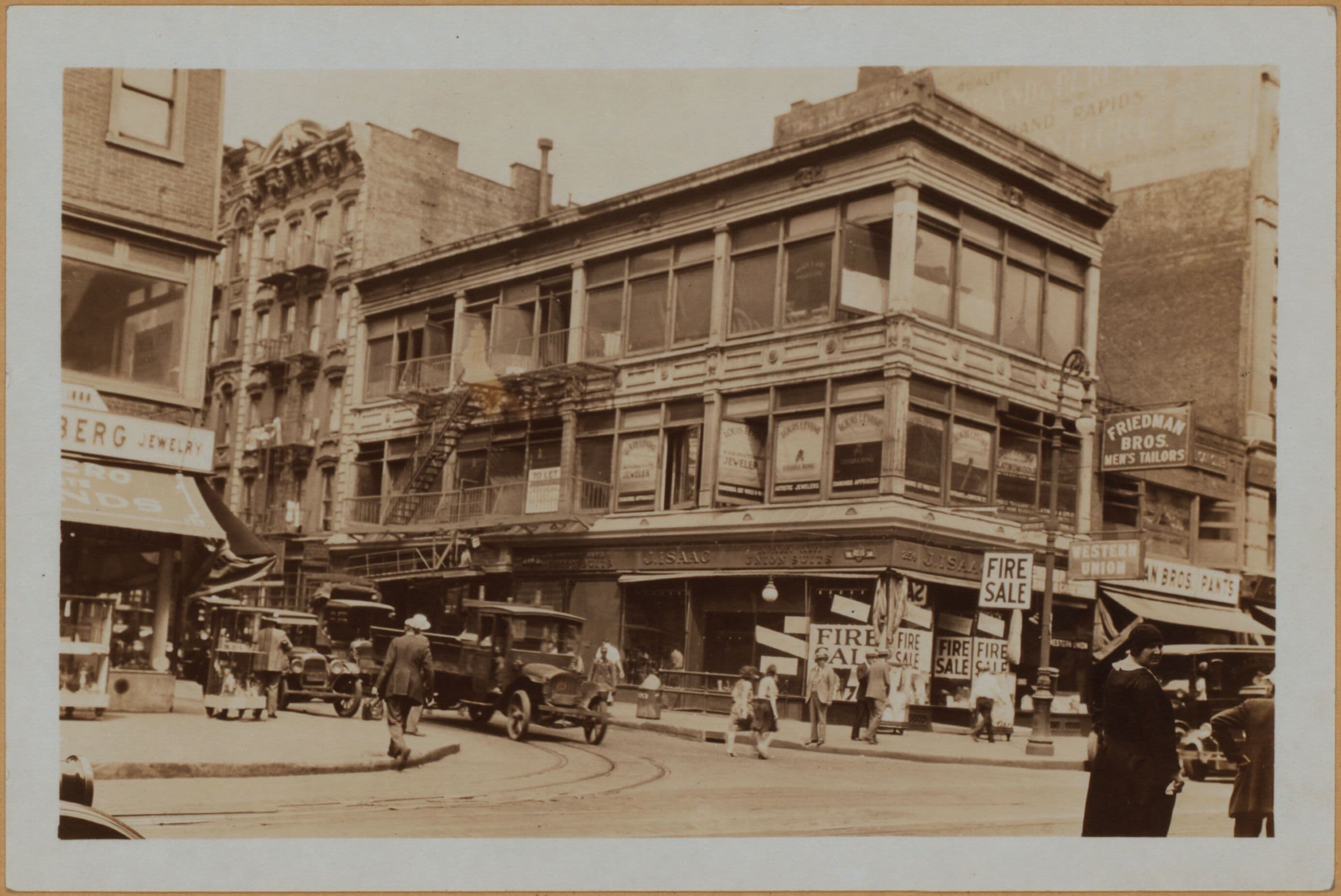 Manhattan: Grand Street - Chrystie Street, 1929–1930