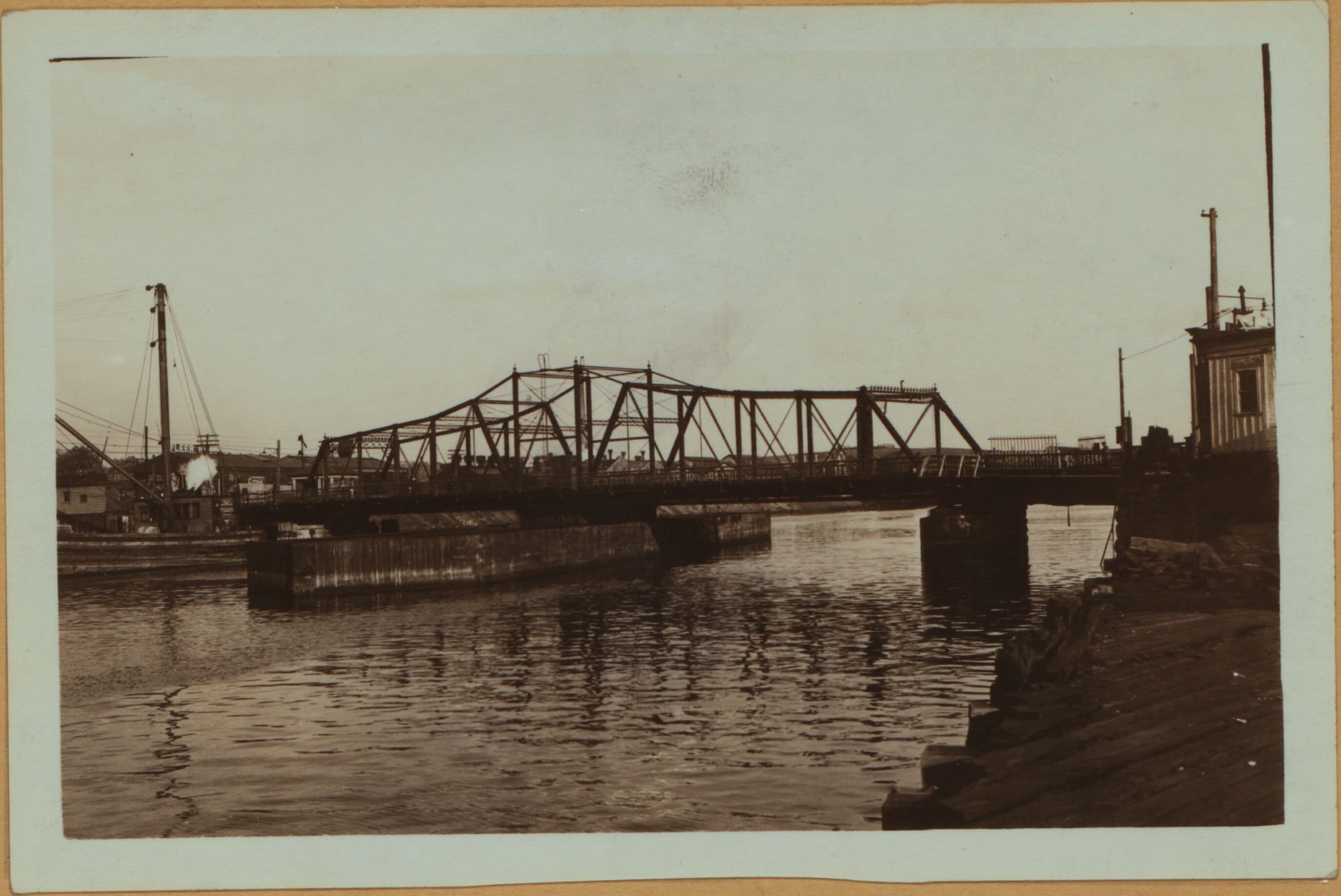 Bridges - Penny Bridge over Newtown Creek, [linking Brooklyn and Queens.]