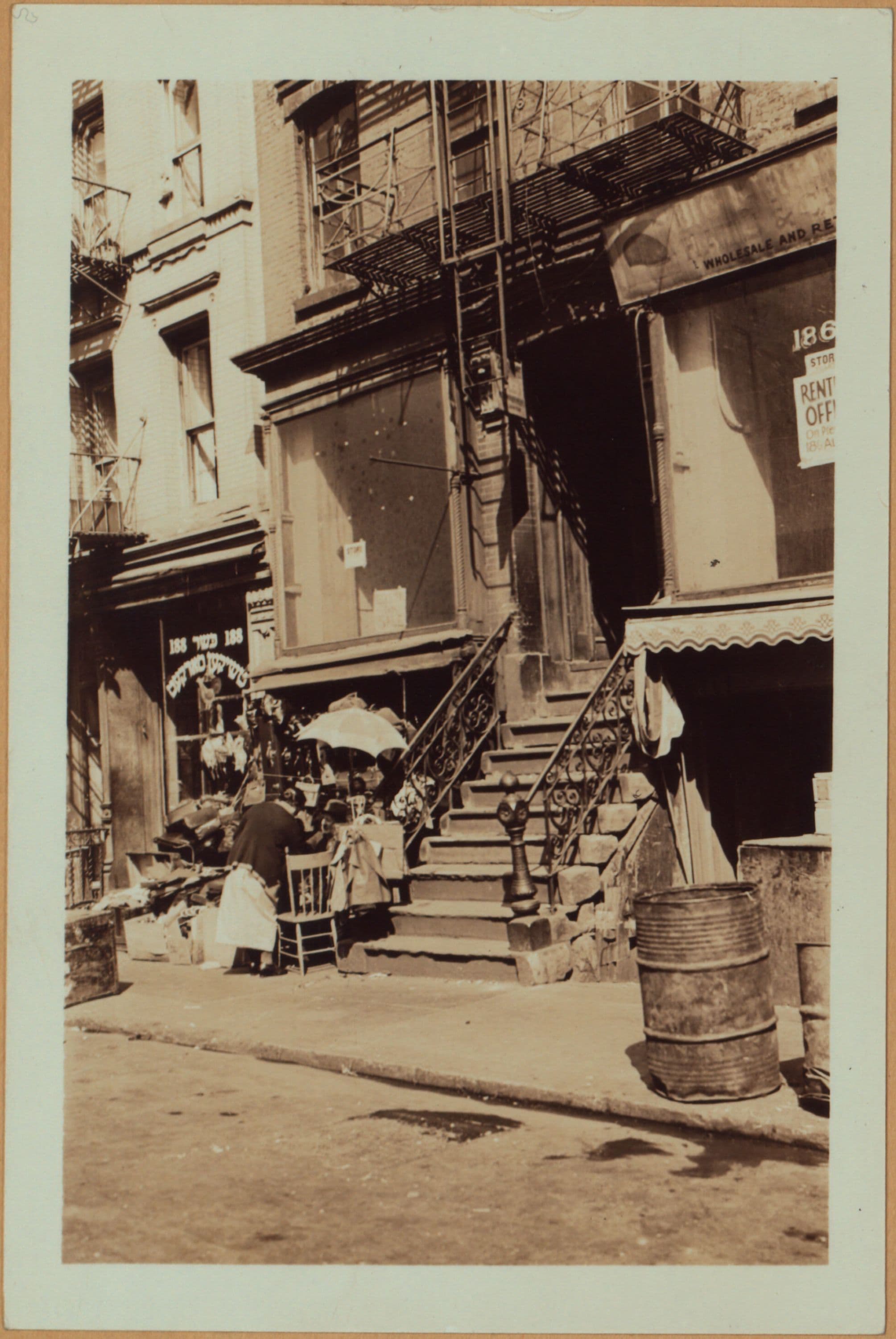 Manhattan: Orchard Street - Stanton Street, 1936