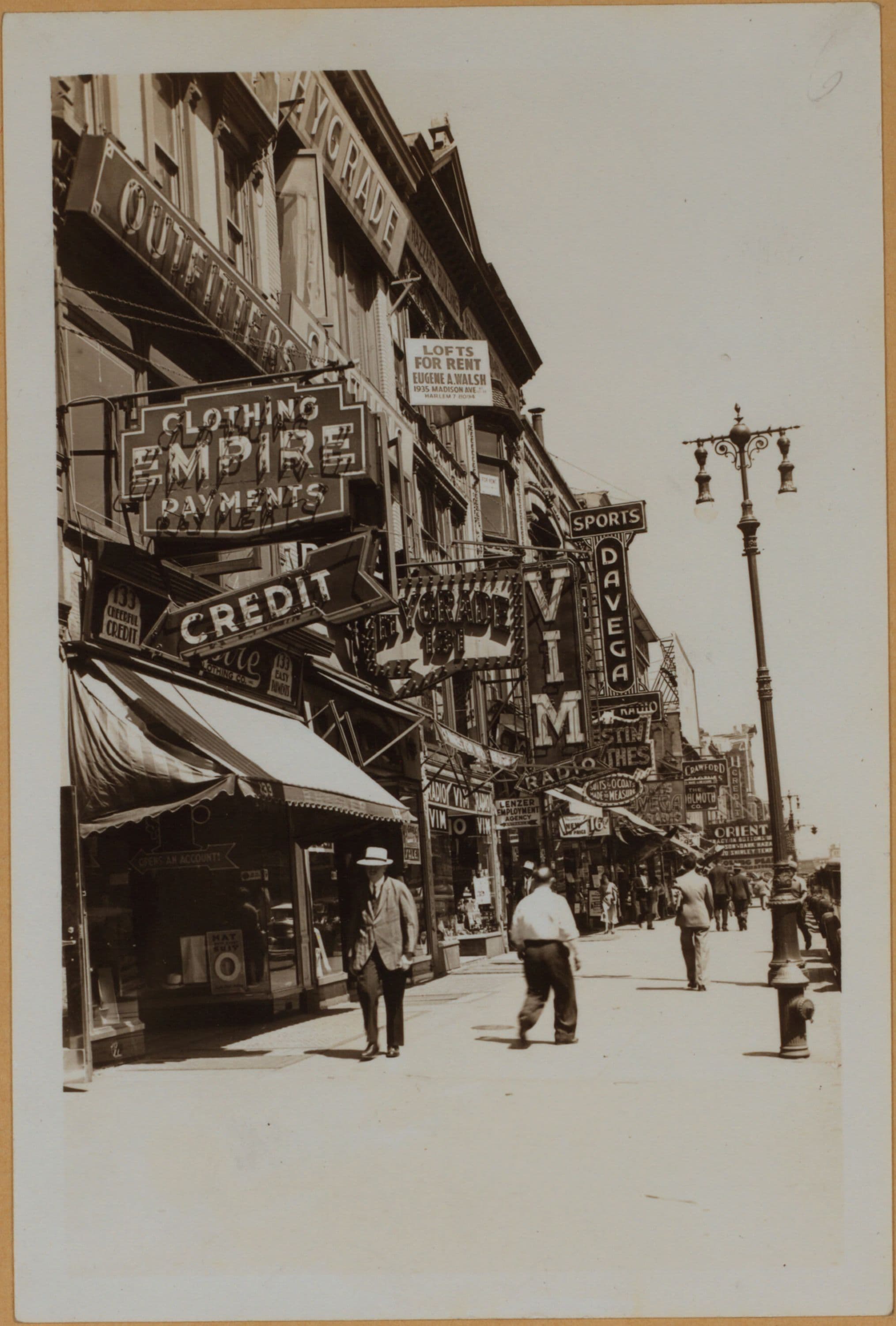Manhattan: 125th Street (West) - 7th Avenue, 1933–1934
