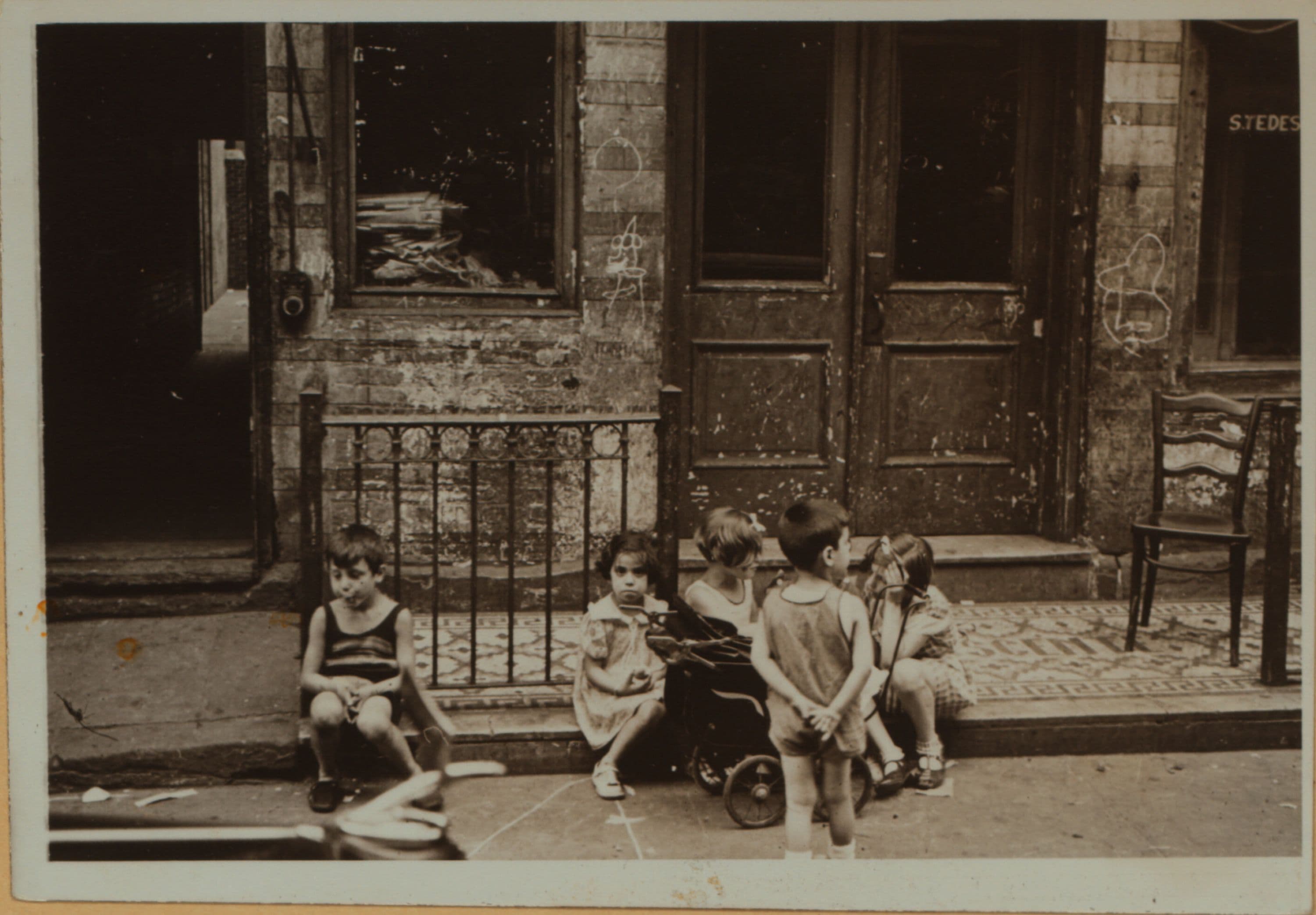 Social conditions - Slum section.