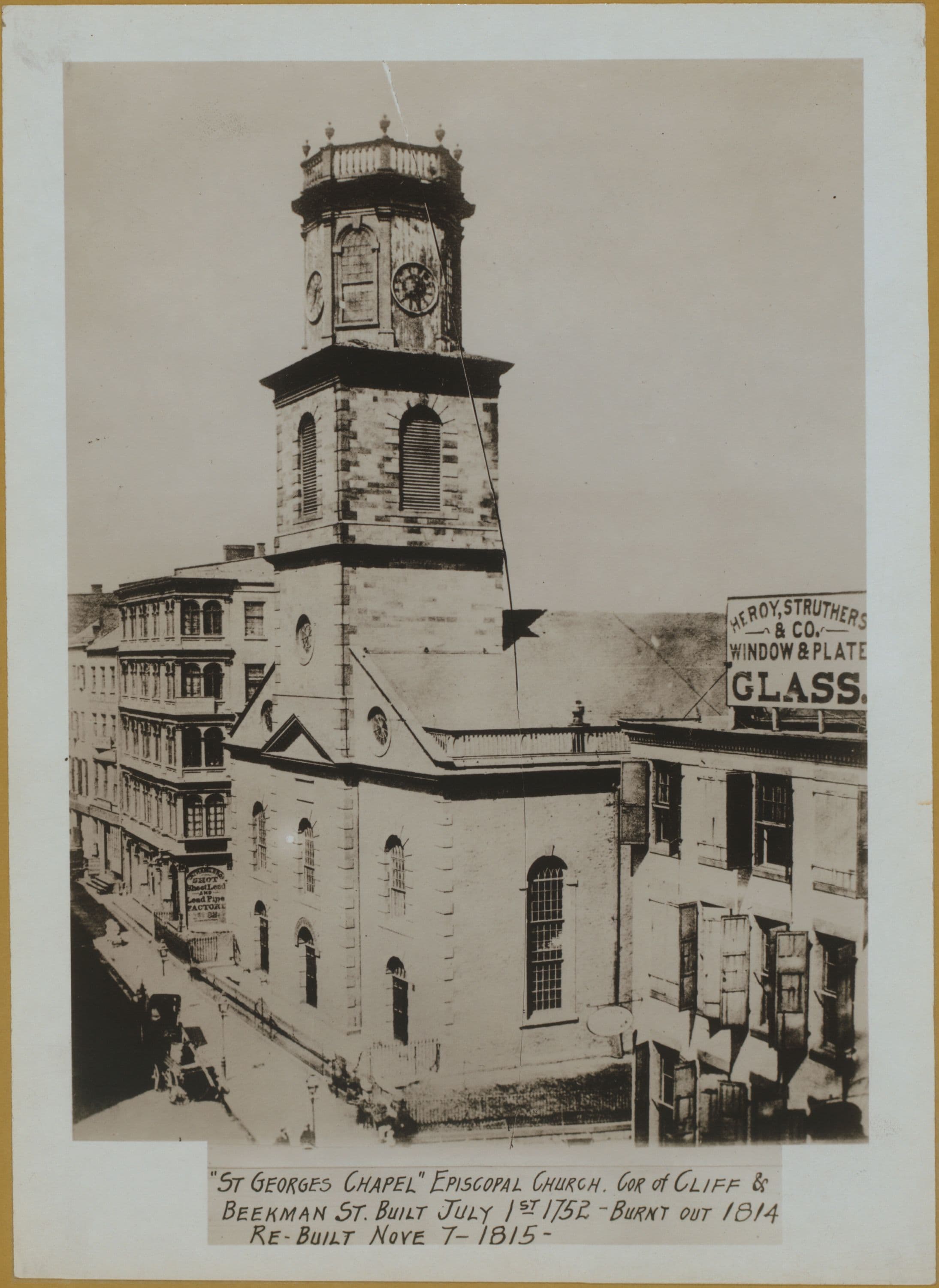 Manhattan: Cliff Street - Beekman Street