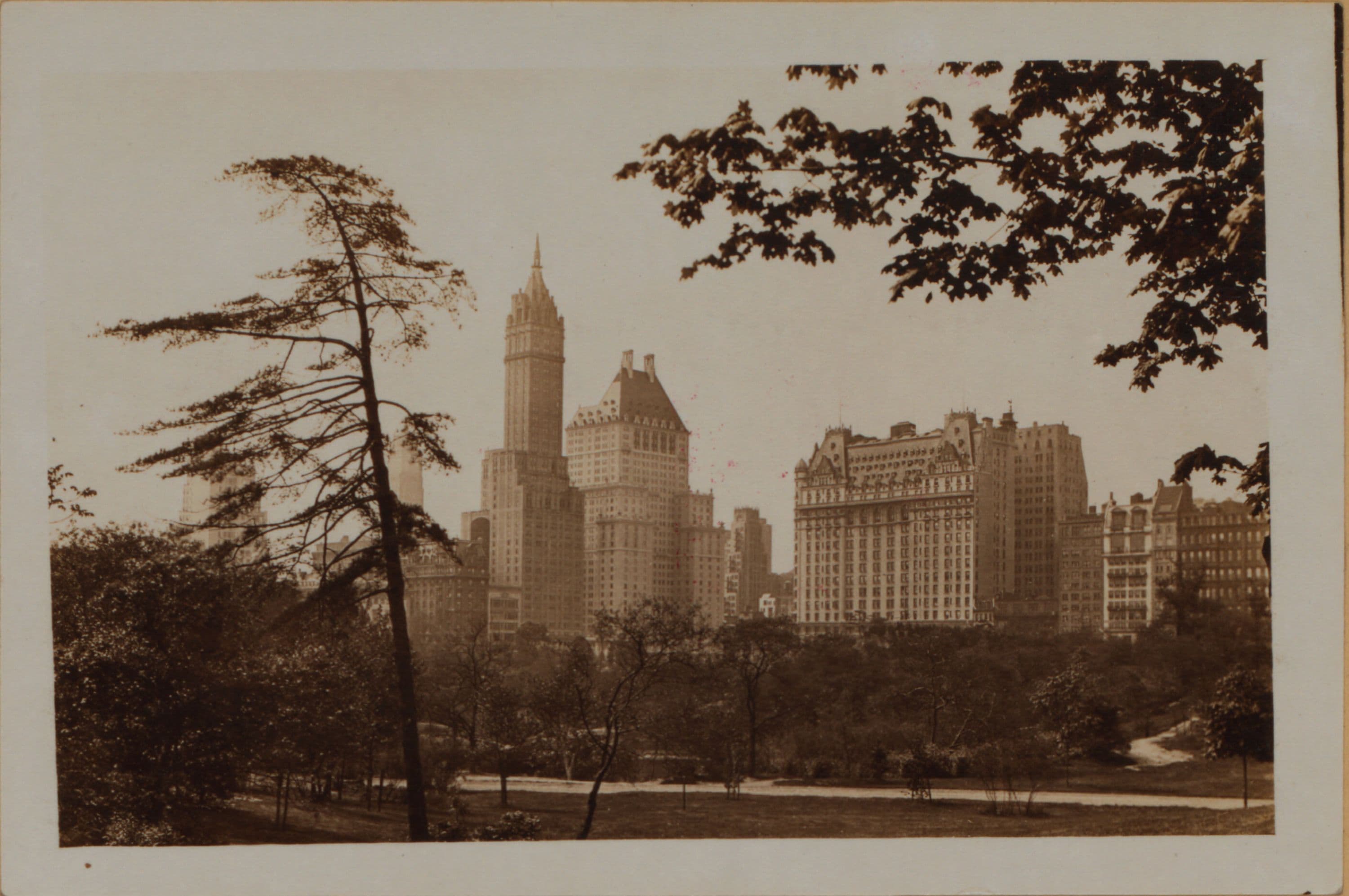 Manhattan: Central Park - Bridal path.