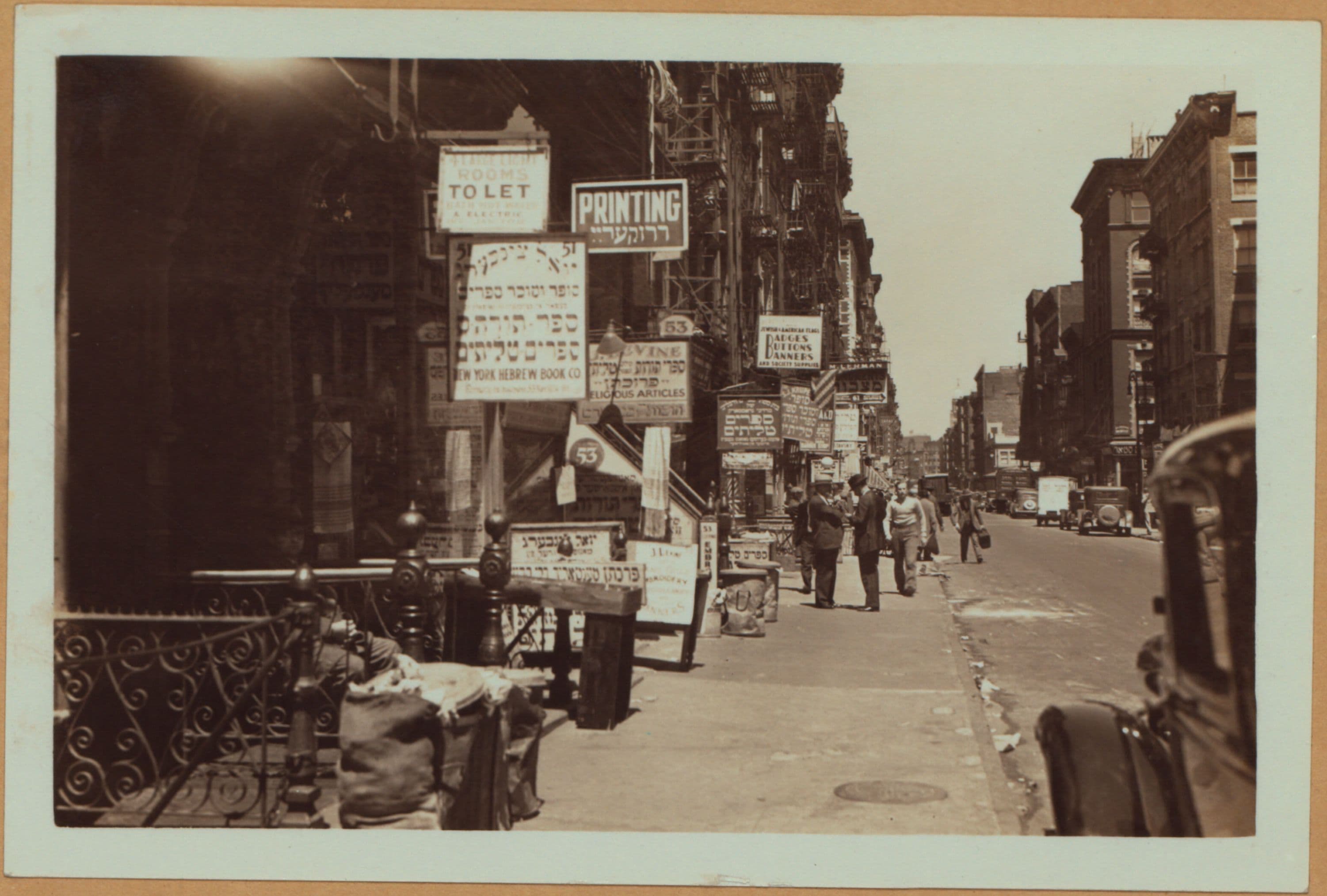 Manhattan: Norfolk Street - Grand Street, 1934