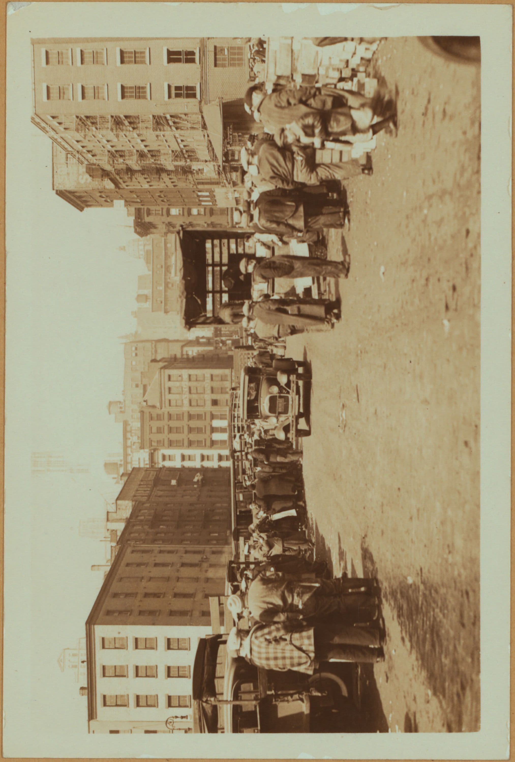 Strikes and demonstrations - [Retail freshwater fish dealers - Fulton fish market.]