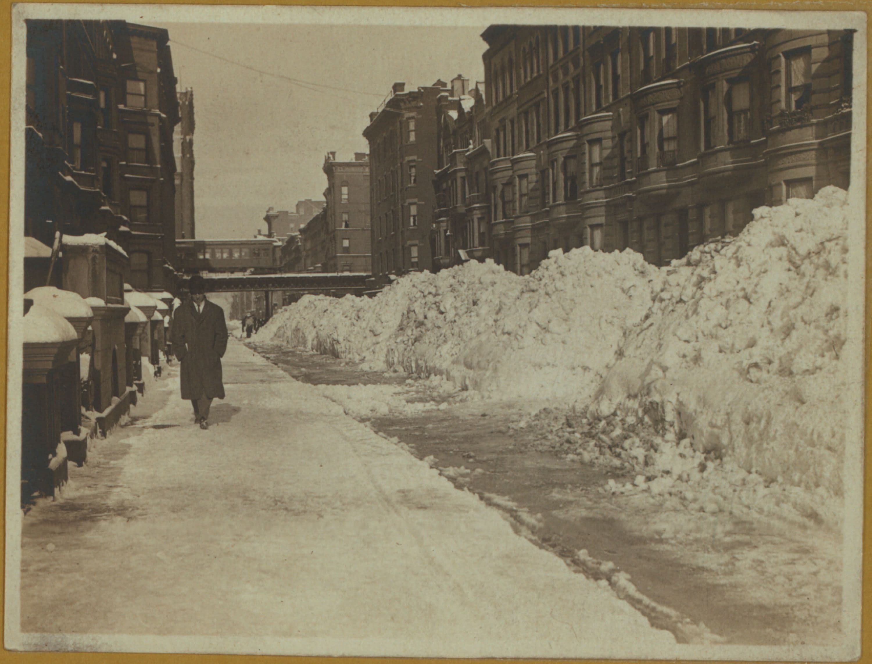 Snowstorms - Near Central Park.