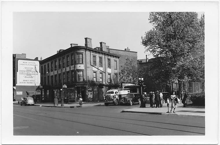 Fulton Street at Classon Avenue, to Southeast, Brooklyn