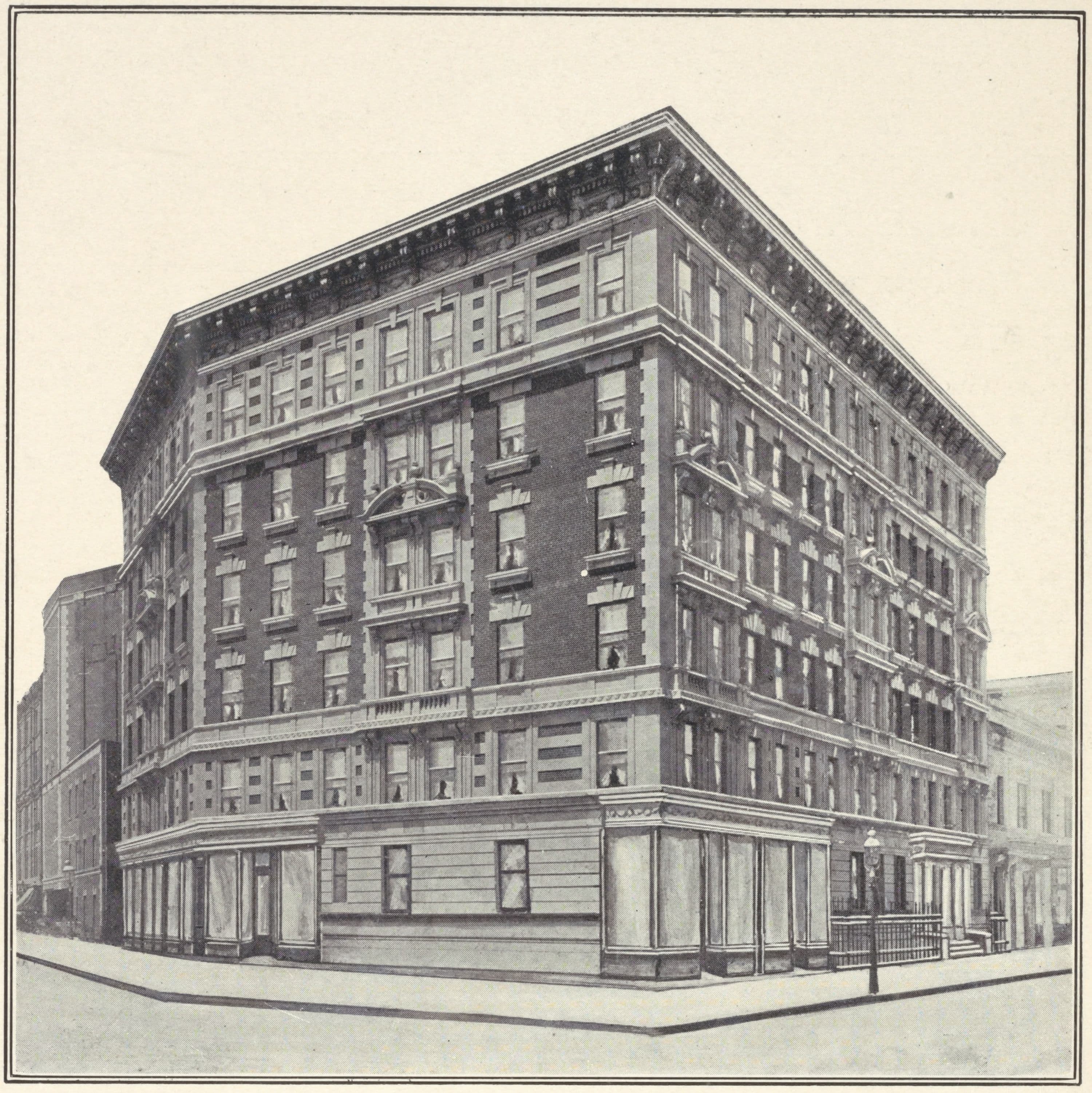 The Hancock, N. W. corner St. Nicholas Avenue and One hundred and twenty-fourth Street.
