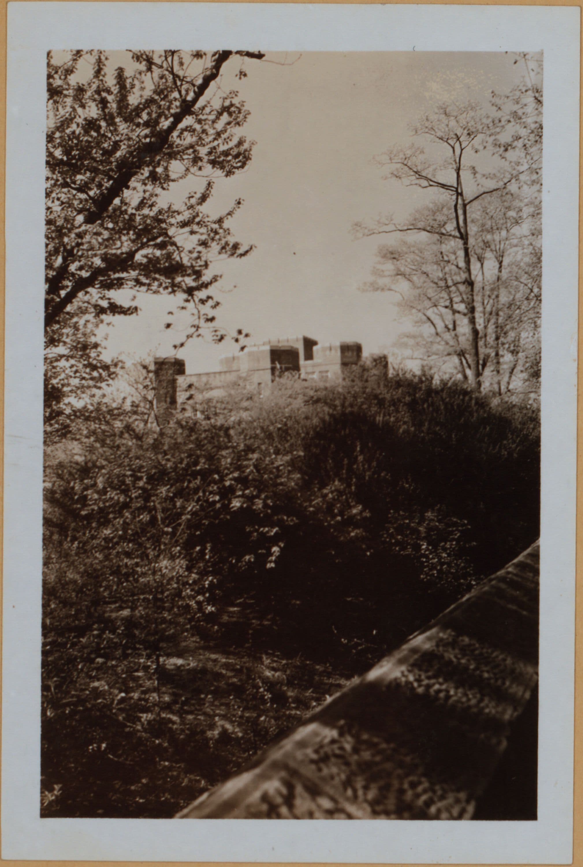 Manhattan: Central Park - [View of the Arsenal Building.]