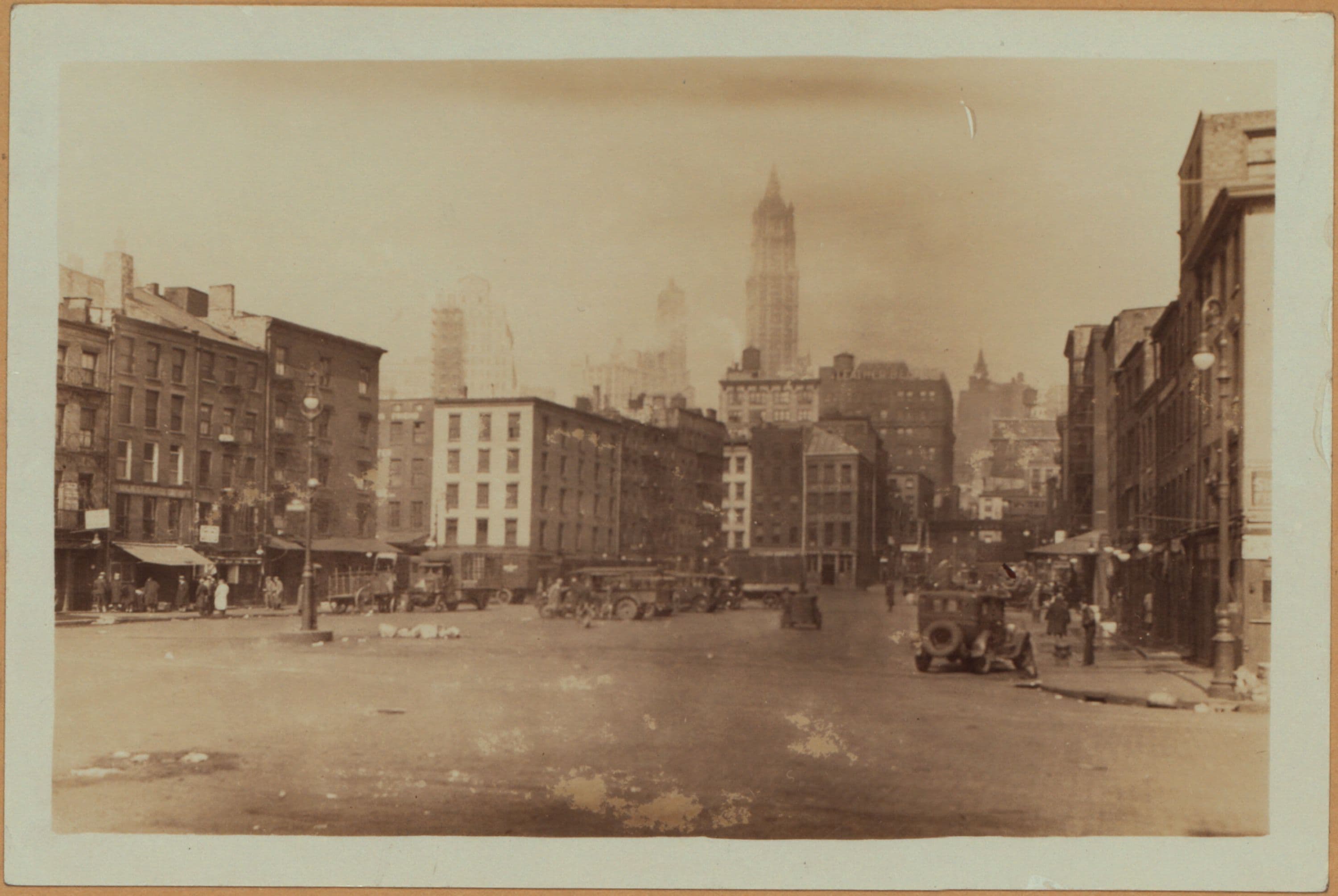 Manhattan: Peck Slip - South Street, 1931
