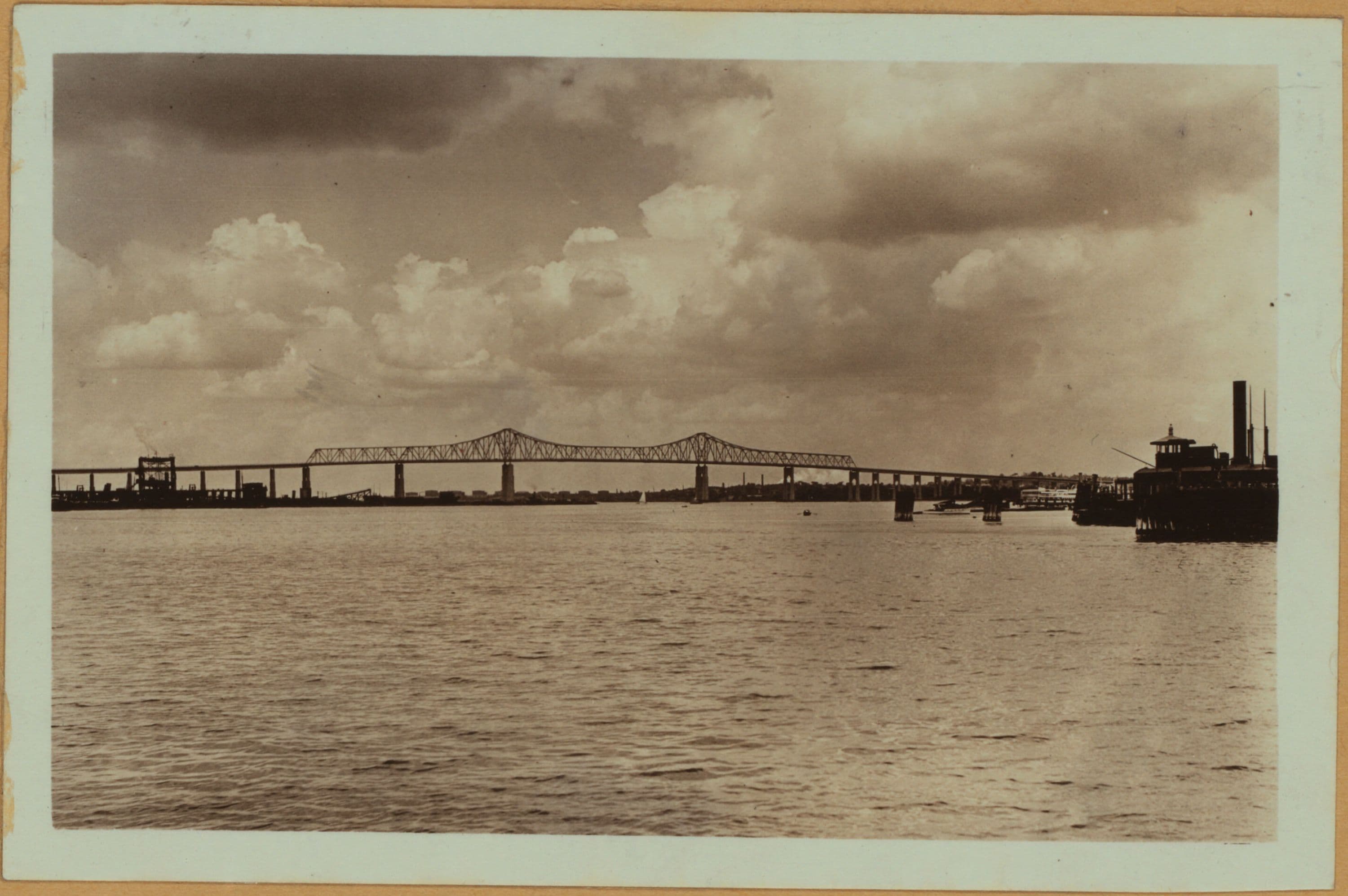 Bridges - Outerbridge Crossing site - [Linking Tottenville, Staten Island to Perth Amboy, New Jersey.], 1929–1936