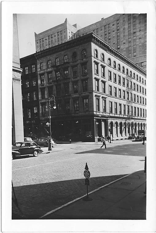 at West Broadway and Park Place, East side to South, Manhattan