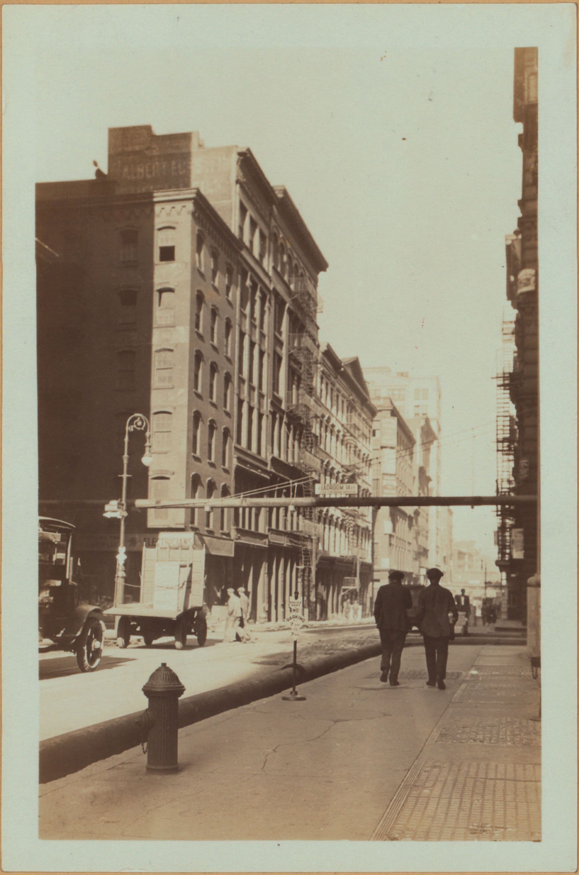 Manhattan: Houston Street (West - Mercer Street, 1929