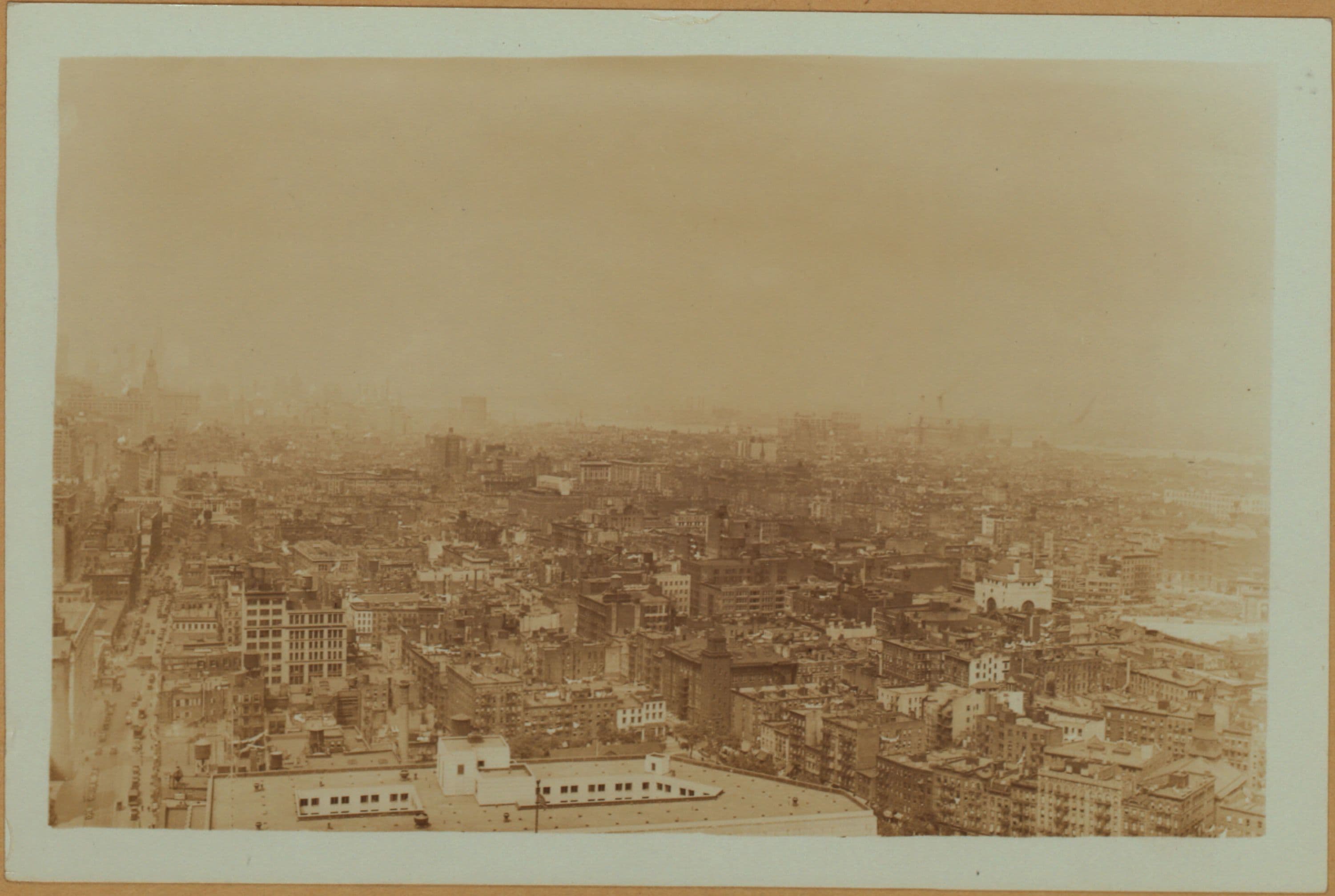 General view - Centre Street - Northeast. [Manhattan: Park Row - Centre Street ; Municipal Building.]