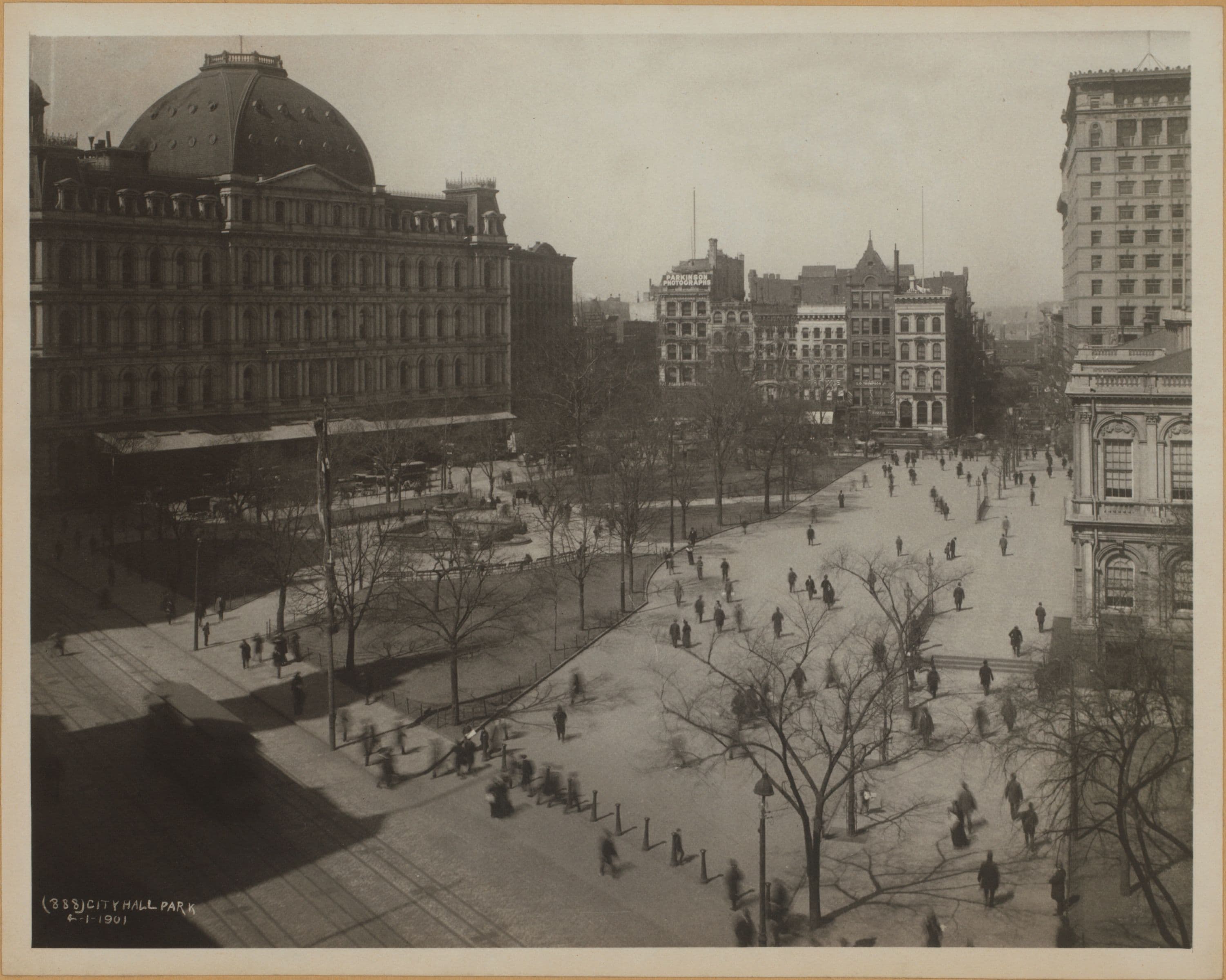 Manhattan: Park Row - Mail Street