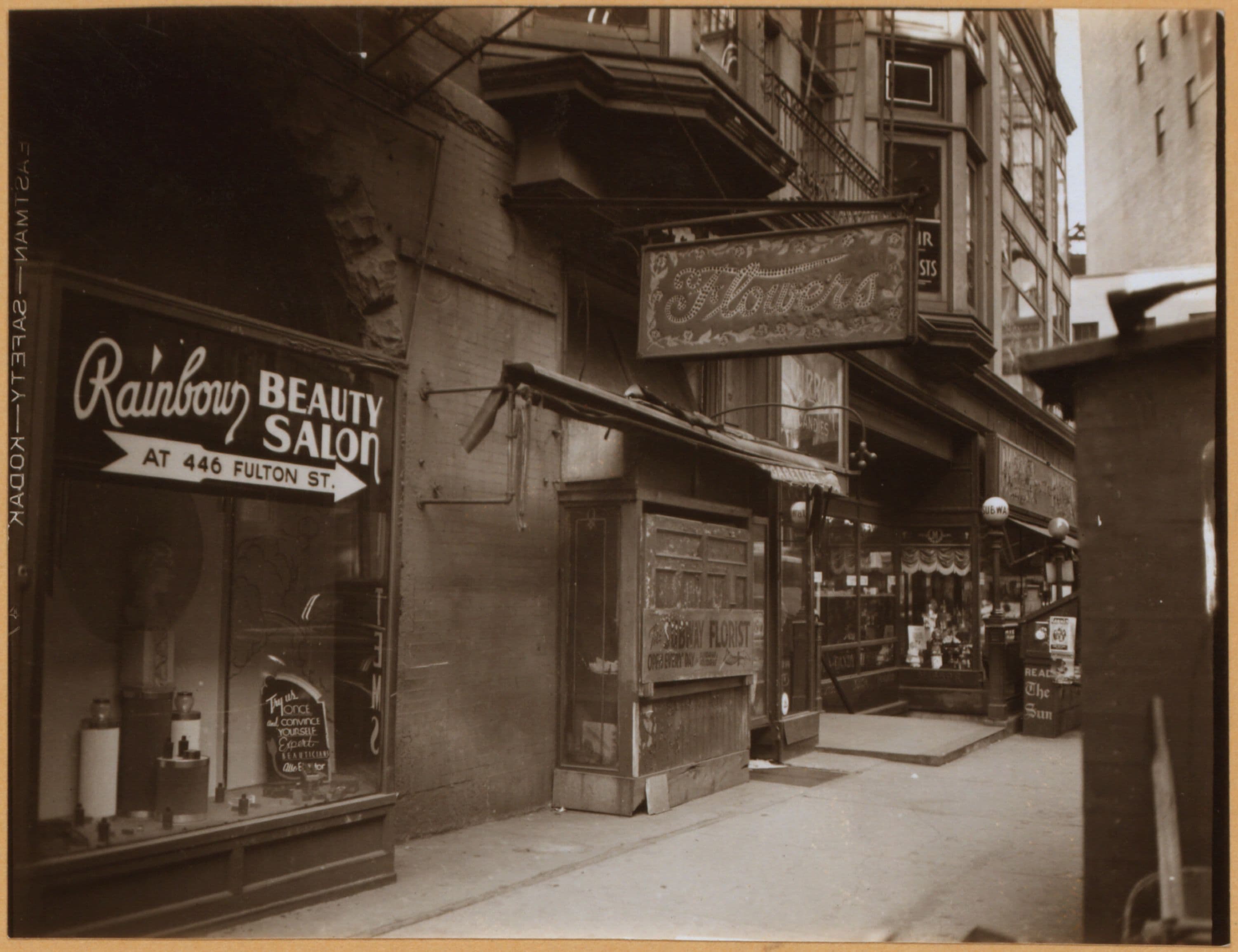 Brooklyn: Hoyt Street - Fulton Street, 1936