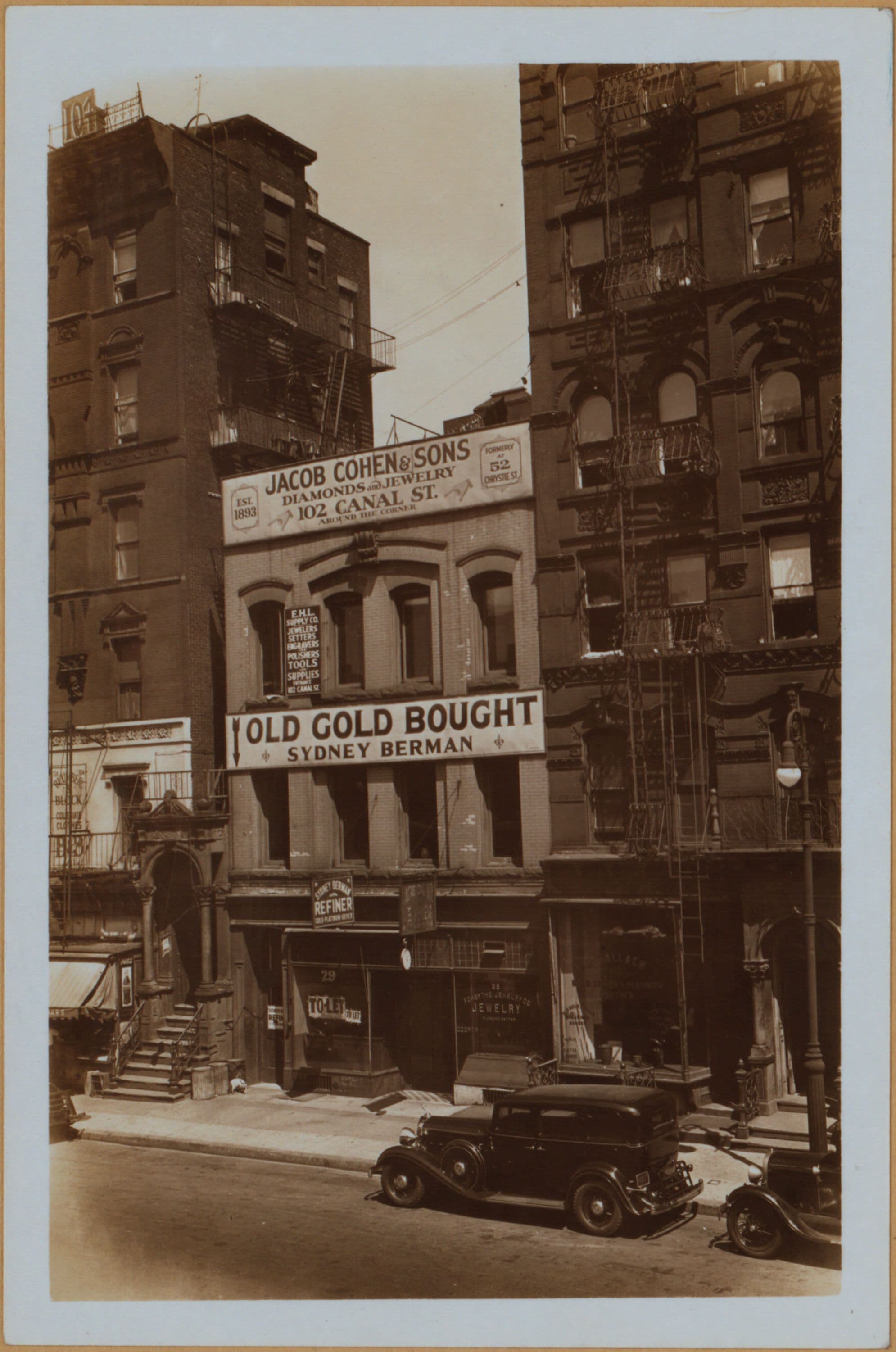 Manhattan: Forsyth Street - Canal Street