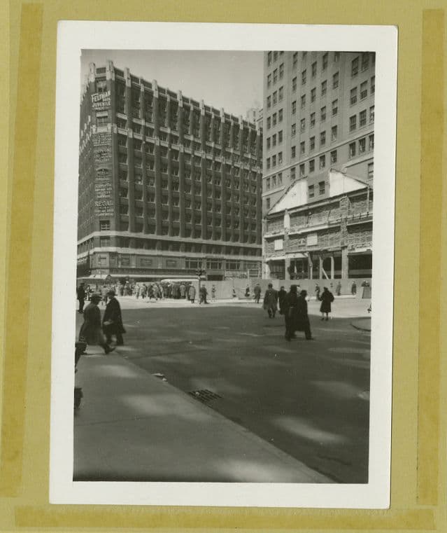 35th Street (West) - Sixth Avenue, north side looking east