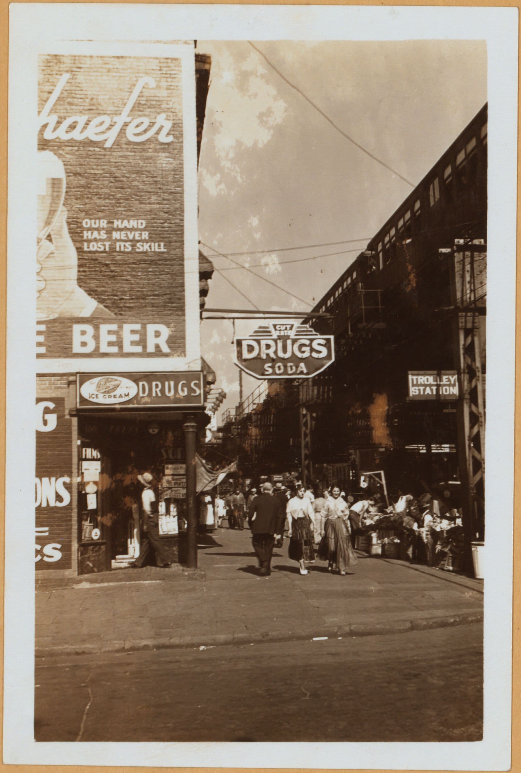 Brooklyn: Myrtle Avenue - Fleet Place, 1934