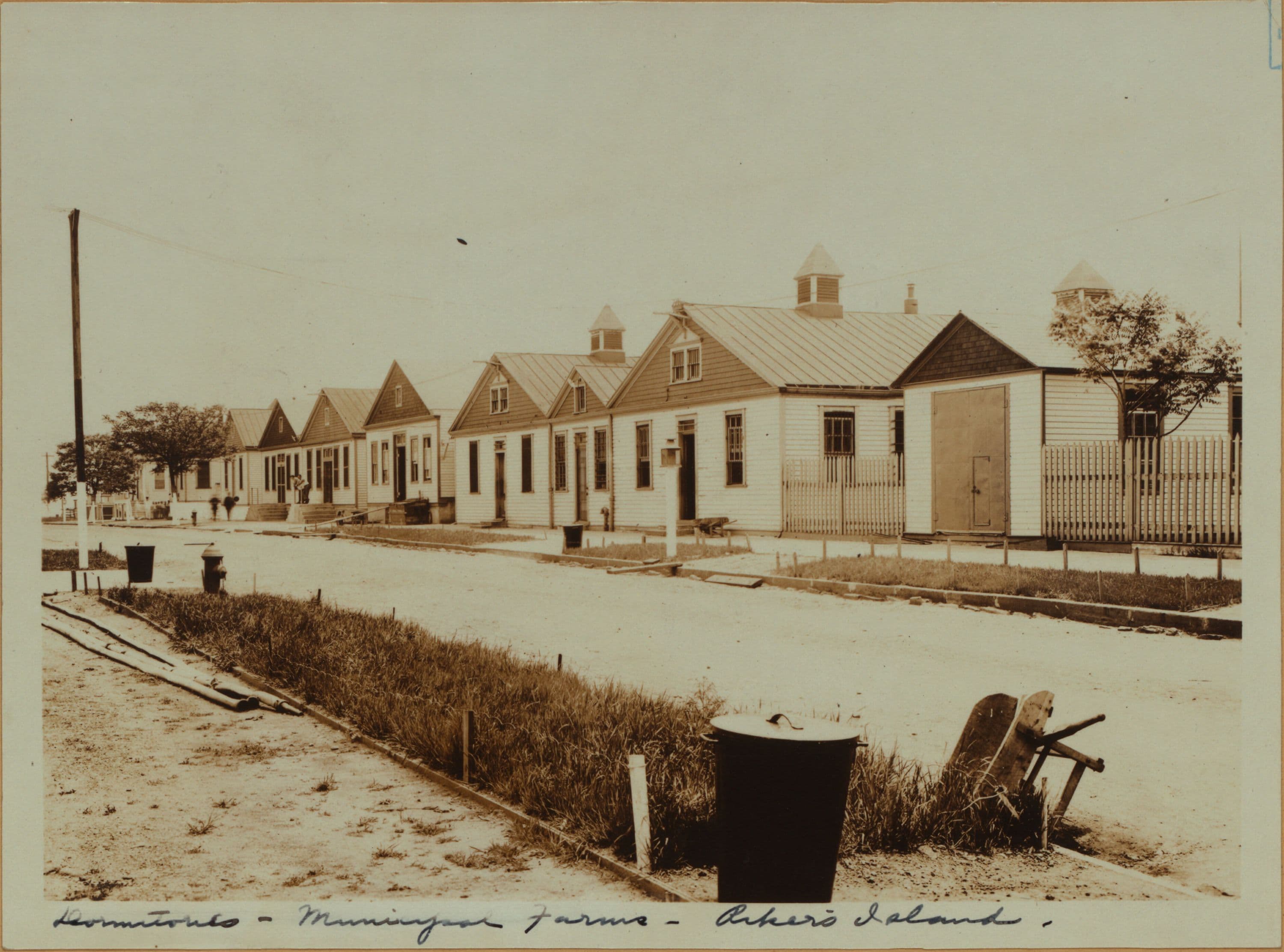 Islands - Rikers Island - Municipal farms' dormitories., 1925