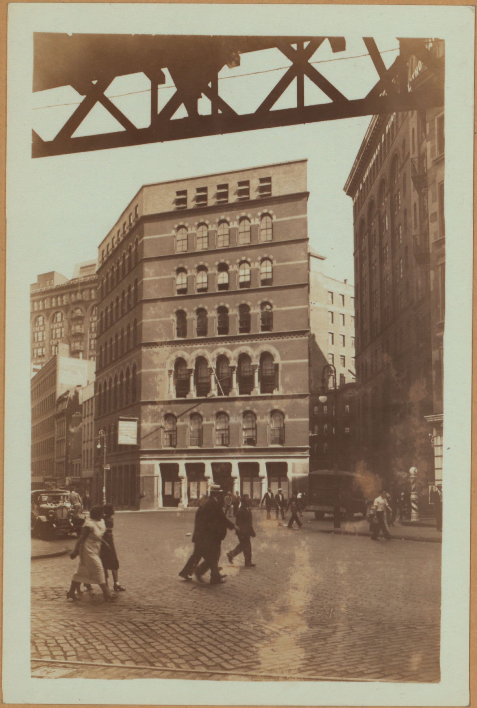 Manhattan: William Street - Duane Street, 1933