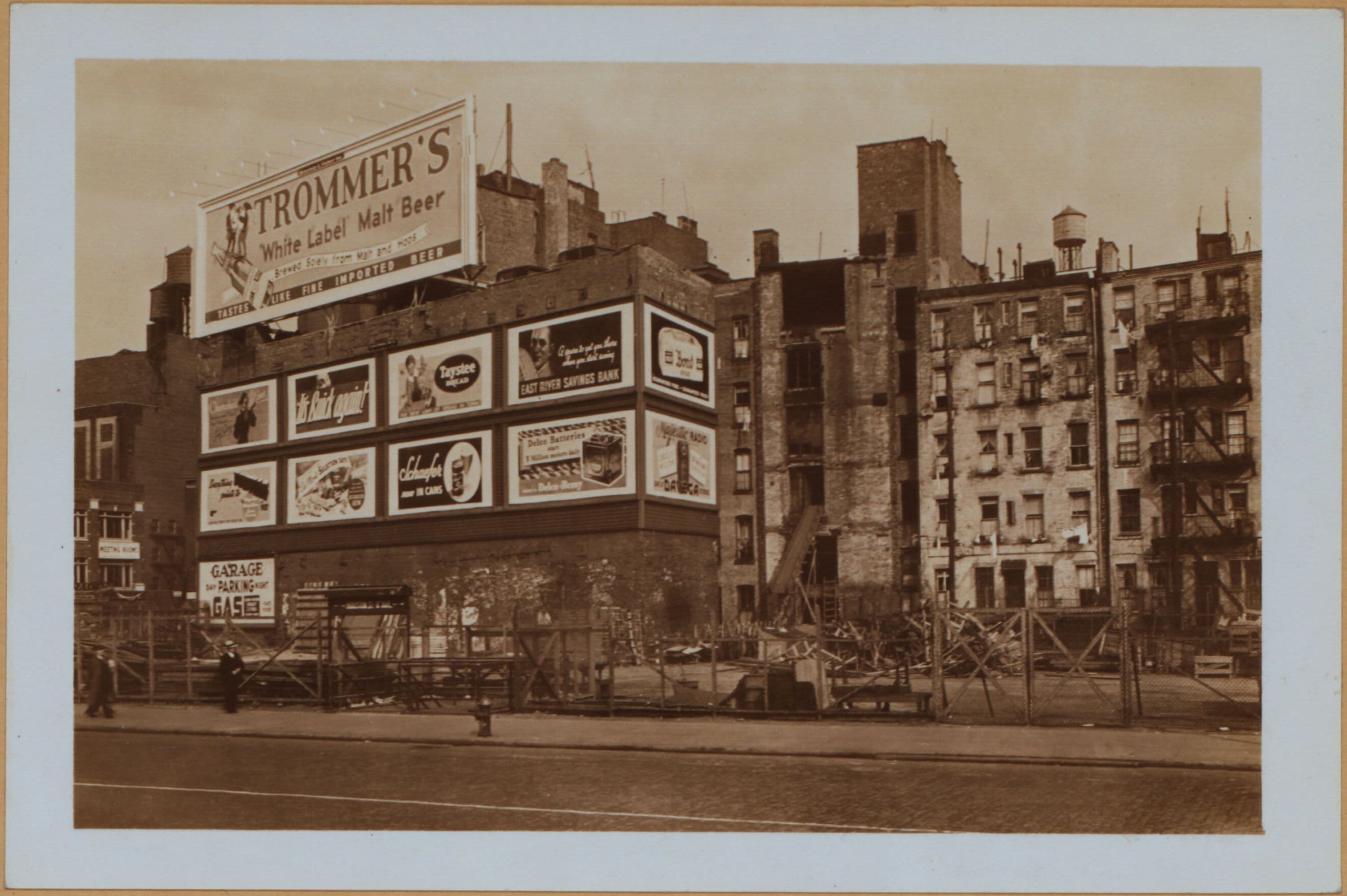 Manhattan: Houston Street (East) - 2nd Avenue, 1936