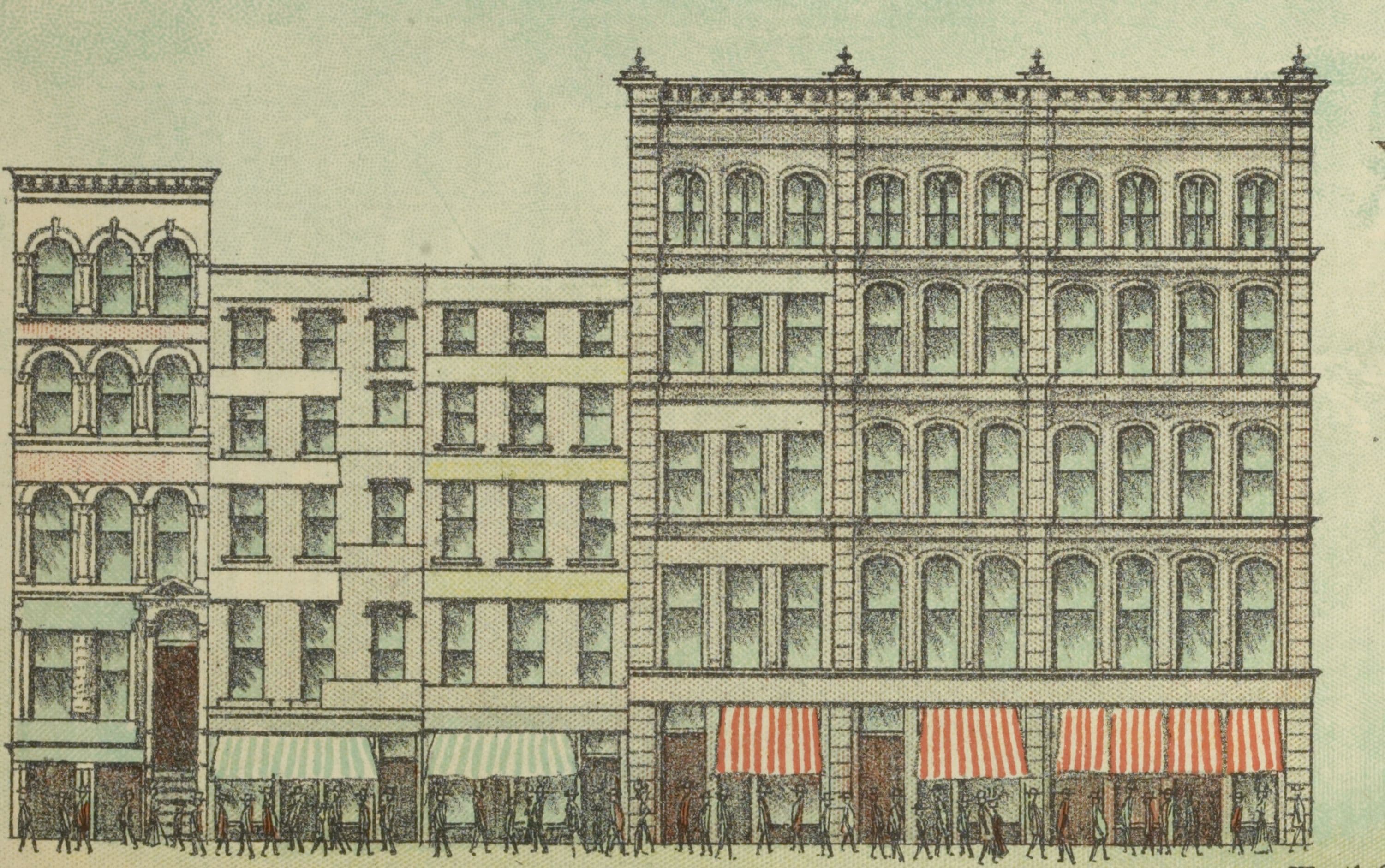 Broadway, West Side. Thomas to Franklin St.