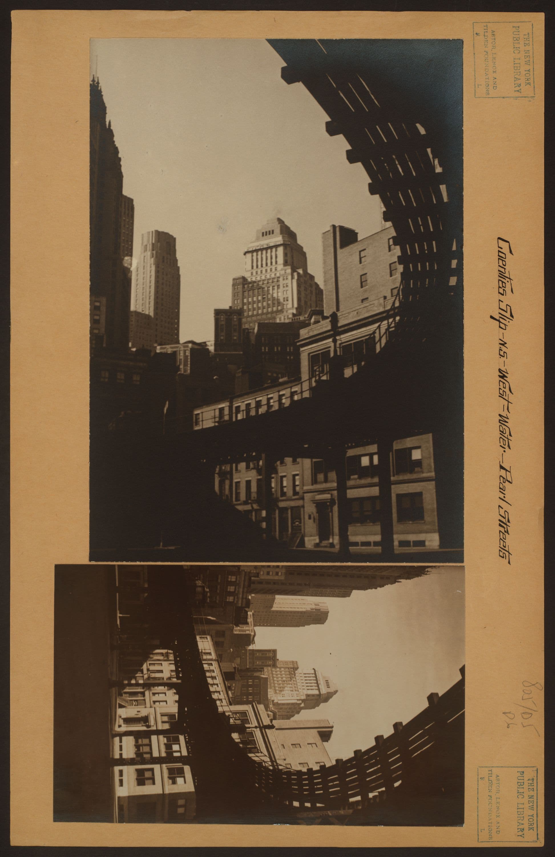 Manhattan: Coenties Slip - Water Street