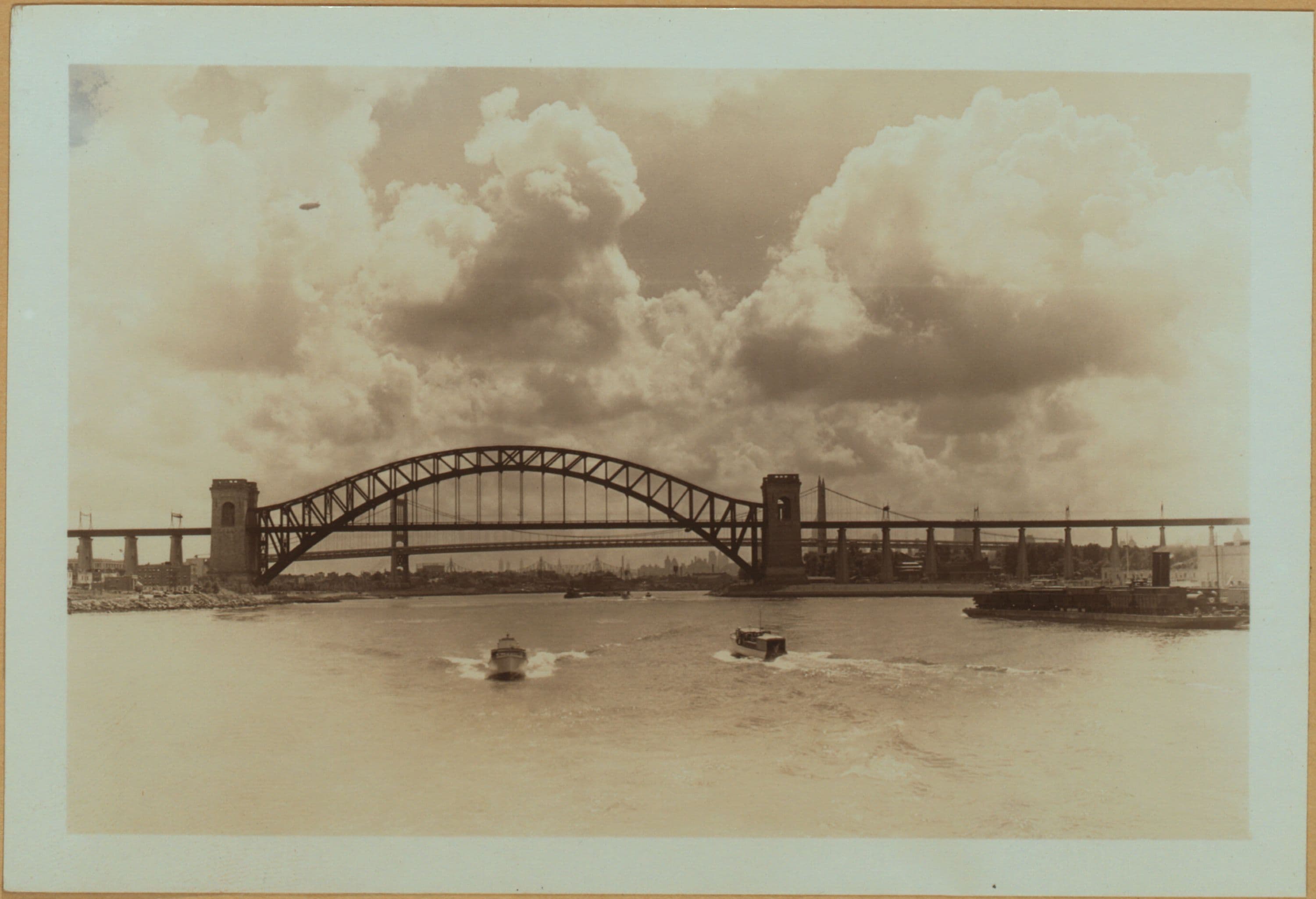 Bridges - Hell Gate Bridge - [East River.]