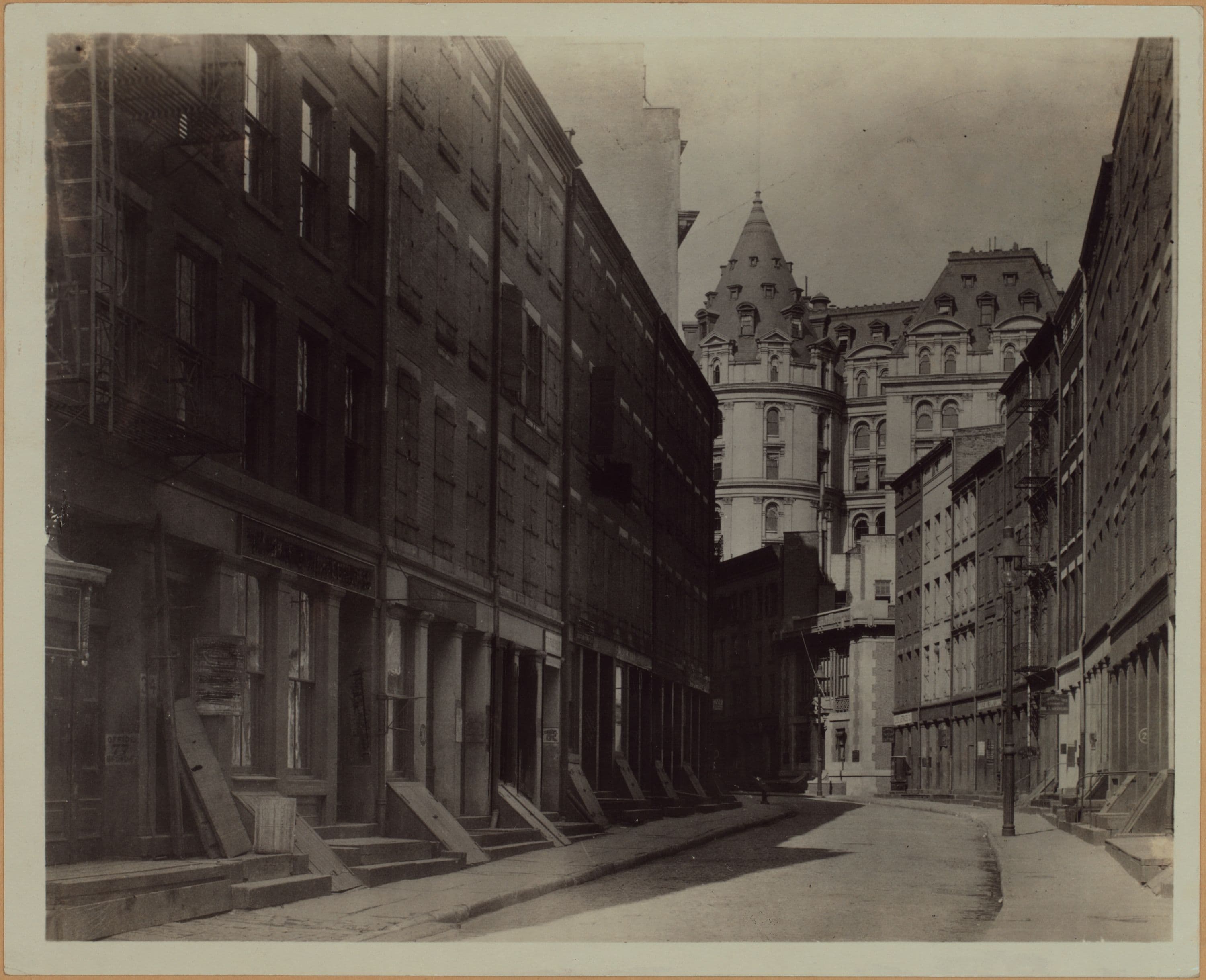 Manhattan: South William Street - Broad Street, 1900