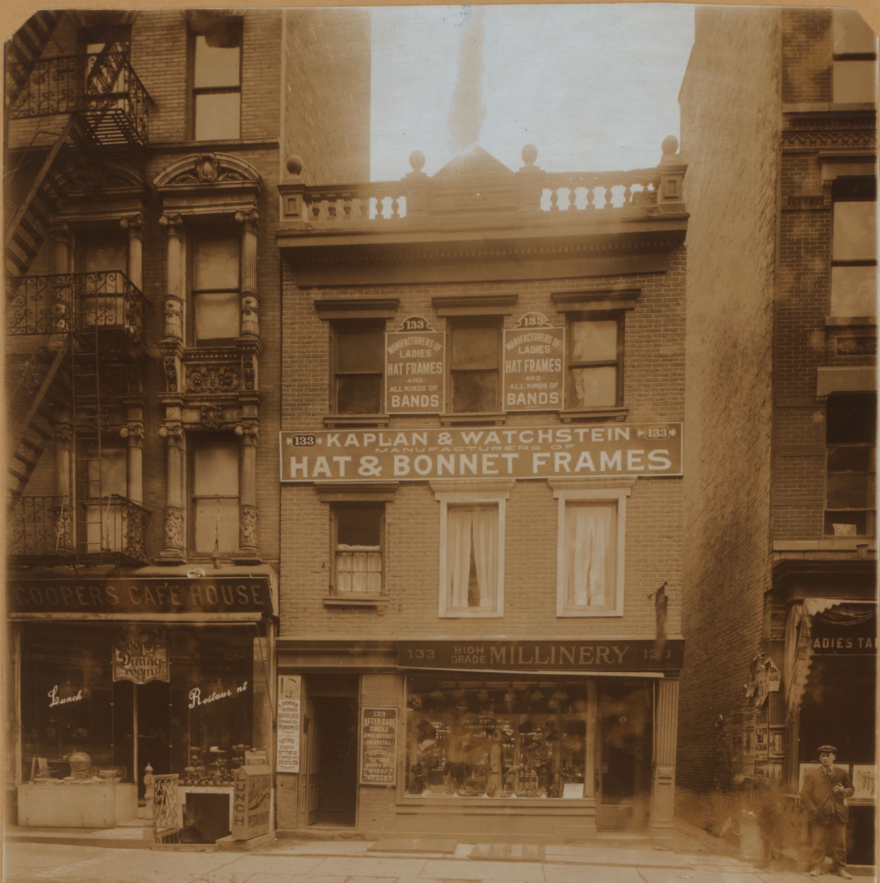 Manhattan: Clinton Street - Broome Street, 1914