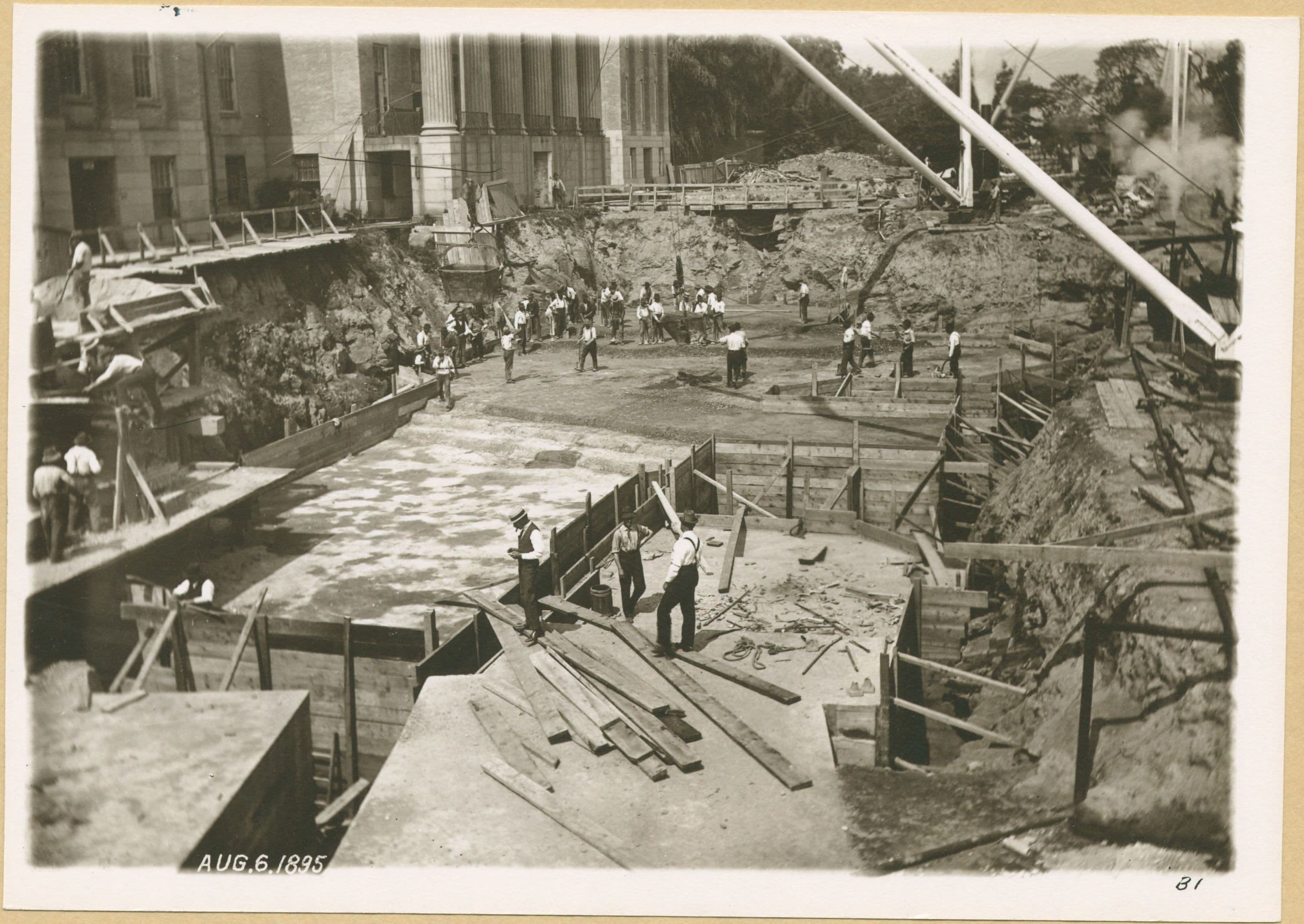Manhattan: Amsterdam Avenue - Cathedral Parkway, 1895
